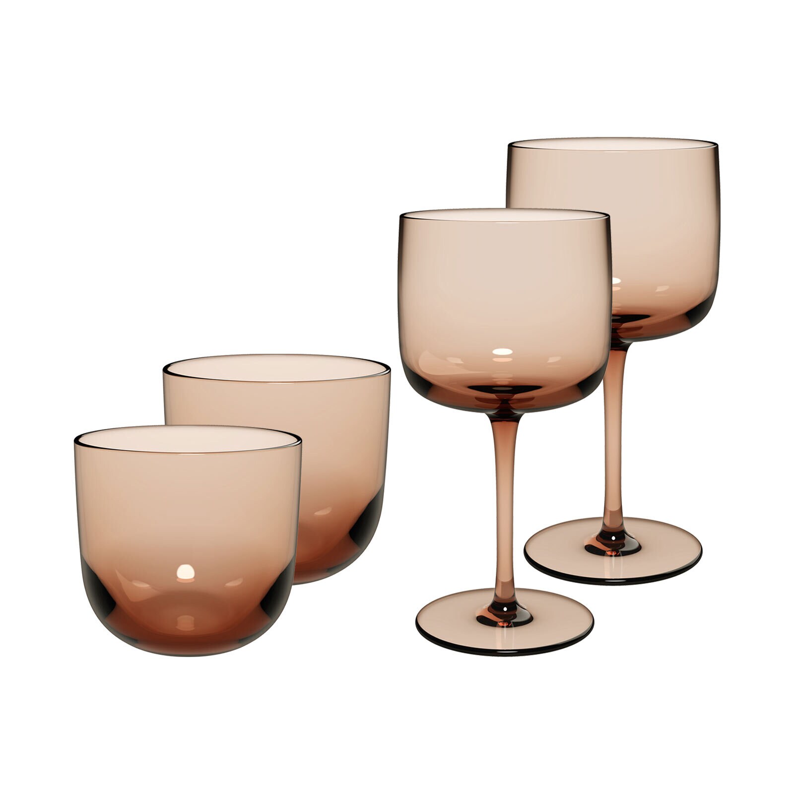 like. by Villeroy & Boch Wein- und Wassergl&auml;ser Like Glass 4er Set - Bild 1