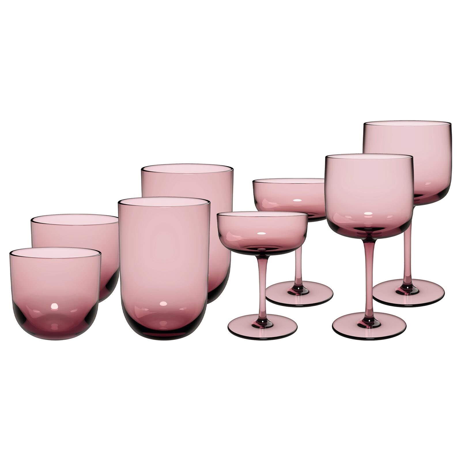 like. by Villeroy & Boch Komplett-Gläser-Set Like Glass 8-tlg.