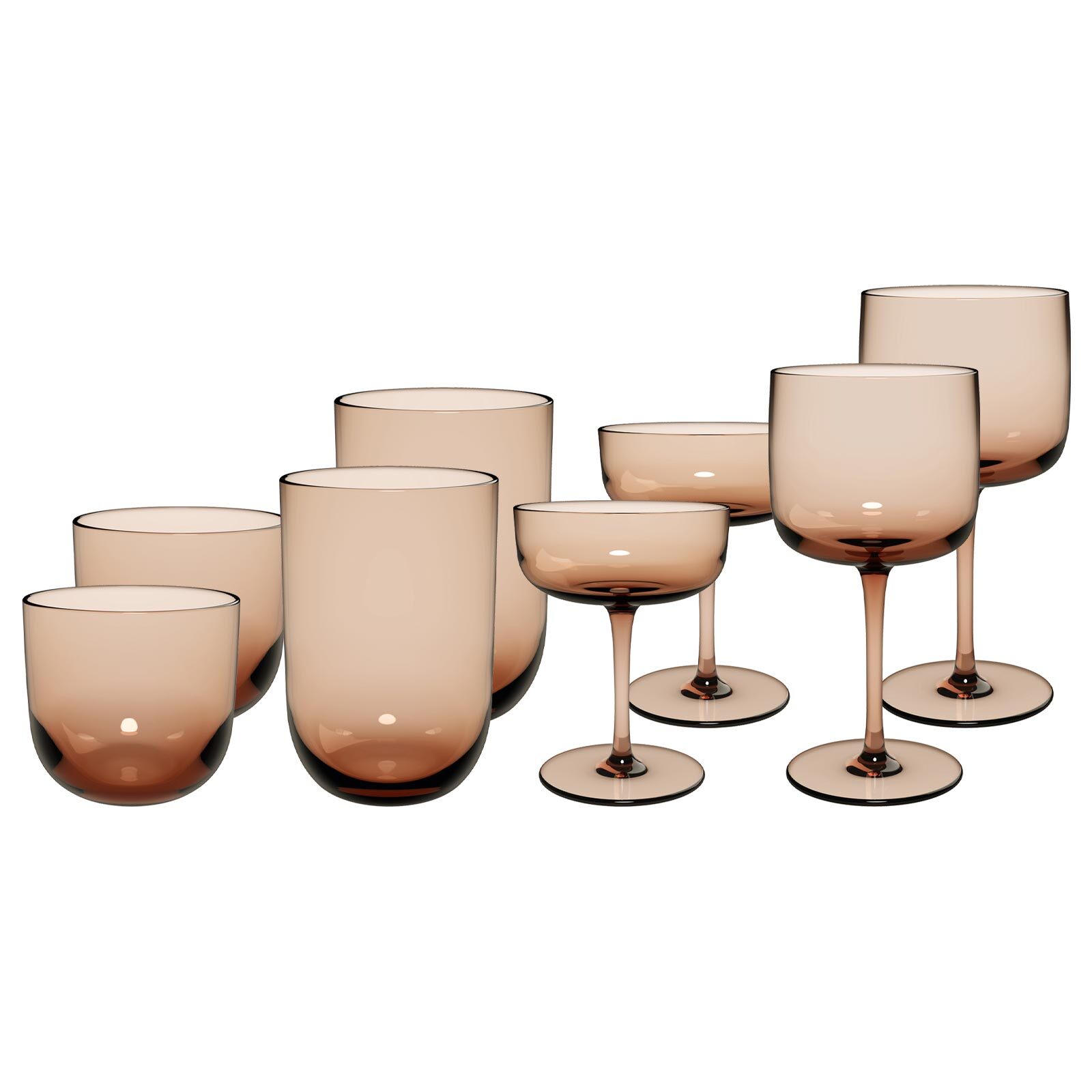 like. by Villeroy & Boch Komplett-Gl&auml;ser-Set Like Glass 8er Set - Bild 1