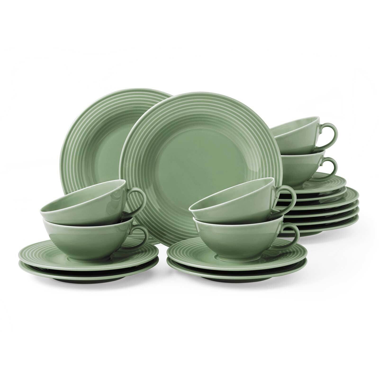 Seltmann Weiden Teeservice Beat Color Glaze 18-tlg.