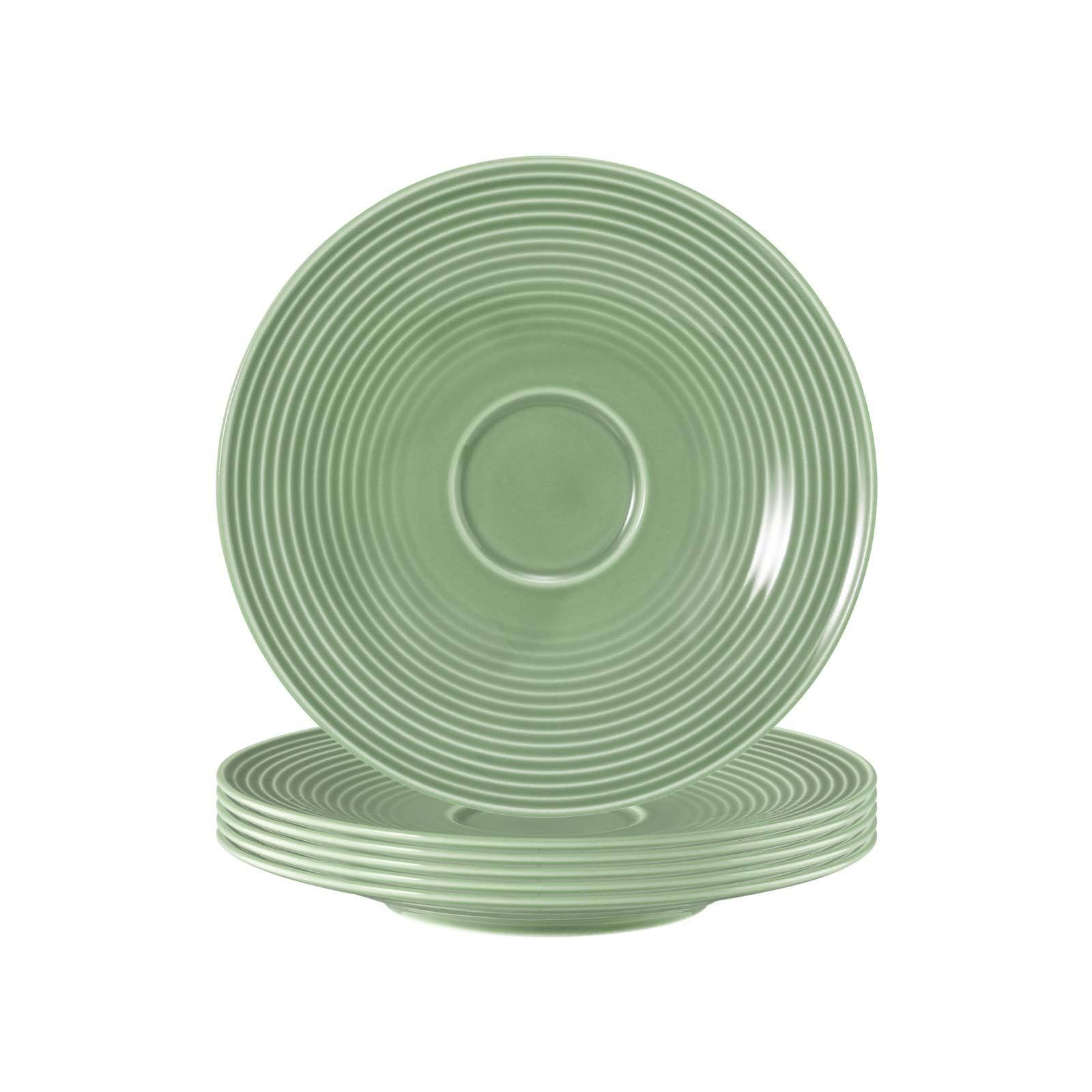 Seltmann Weiden Untertassen Beat Color Glaze &oslash; 16,7 cm 6er Set - Bild 1