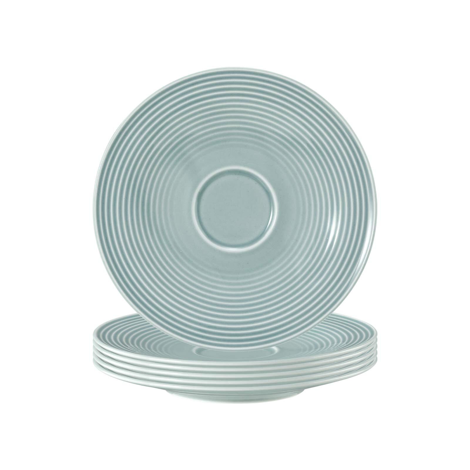 Seltmann Weiden Untertassen Beat Color Glaze &oslash; 16,7 cm 6er Set - Bild 1