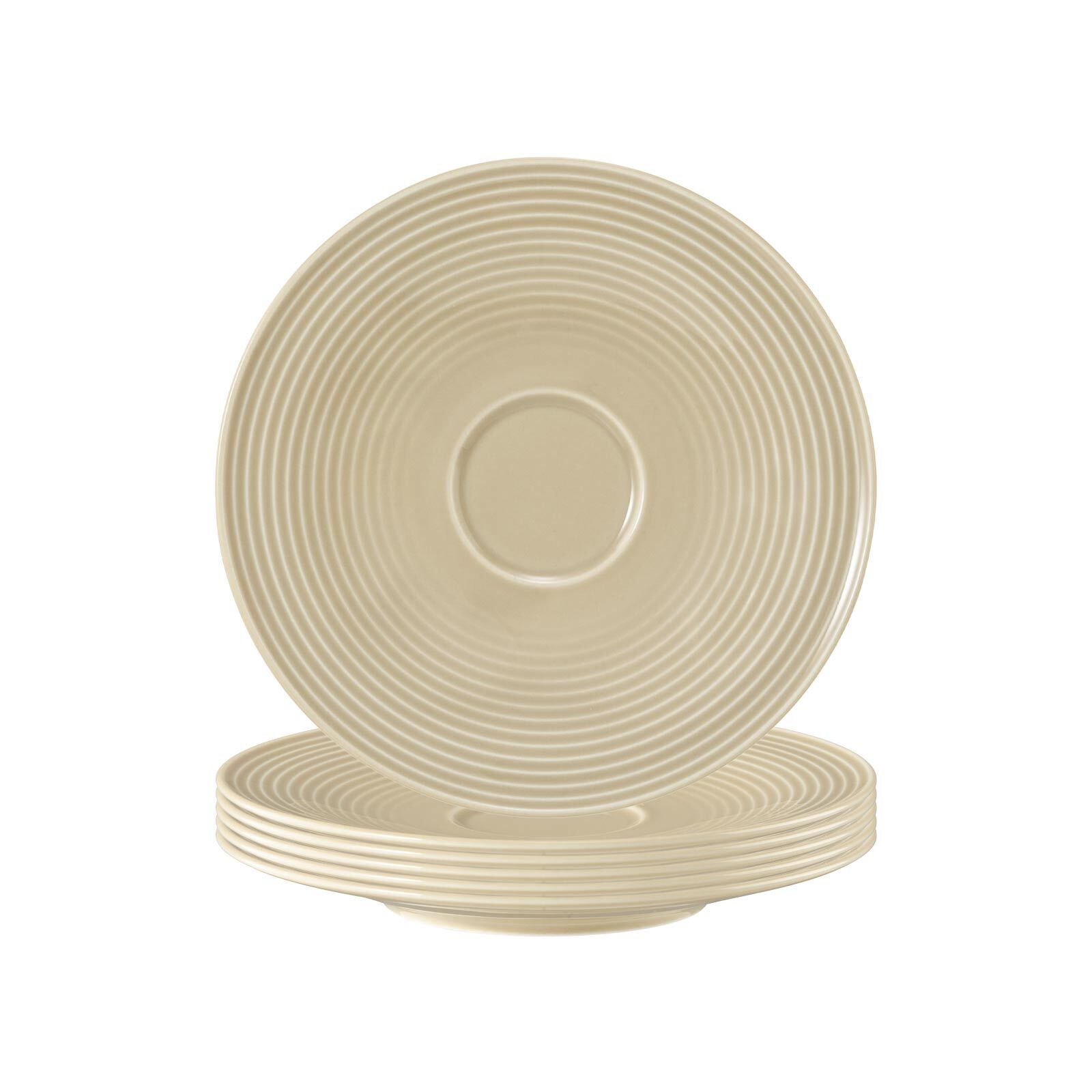 Seltmann Weiden Untertassen Beat Color Glaze &oslash; 16,7 cm 6er Set - Bild 1