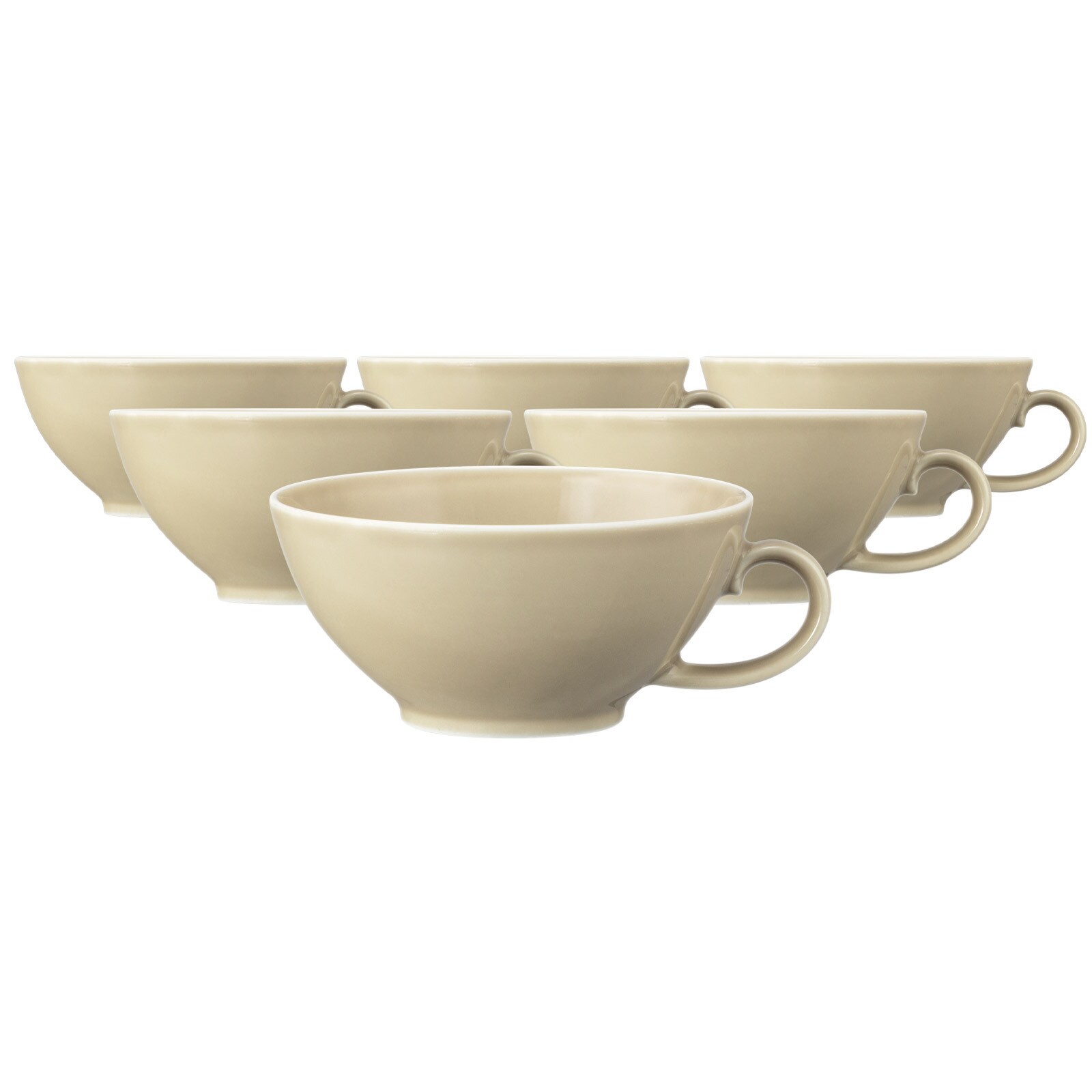 Seltmann Weiden Teetassen Beat Color Glaze 140 ml 6er Set
