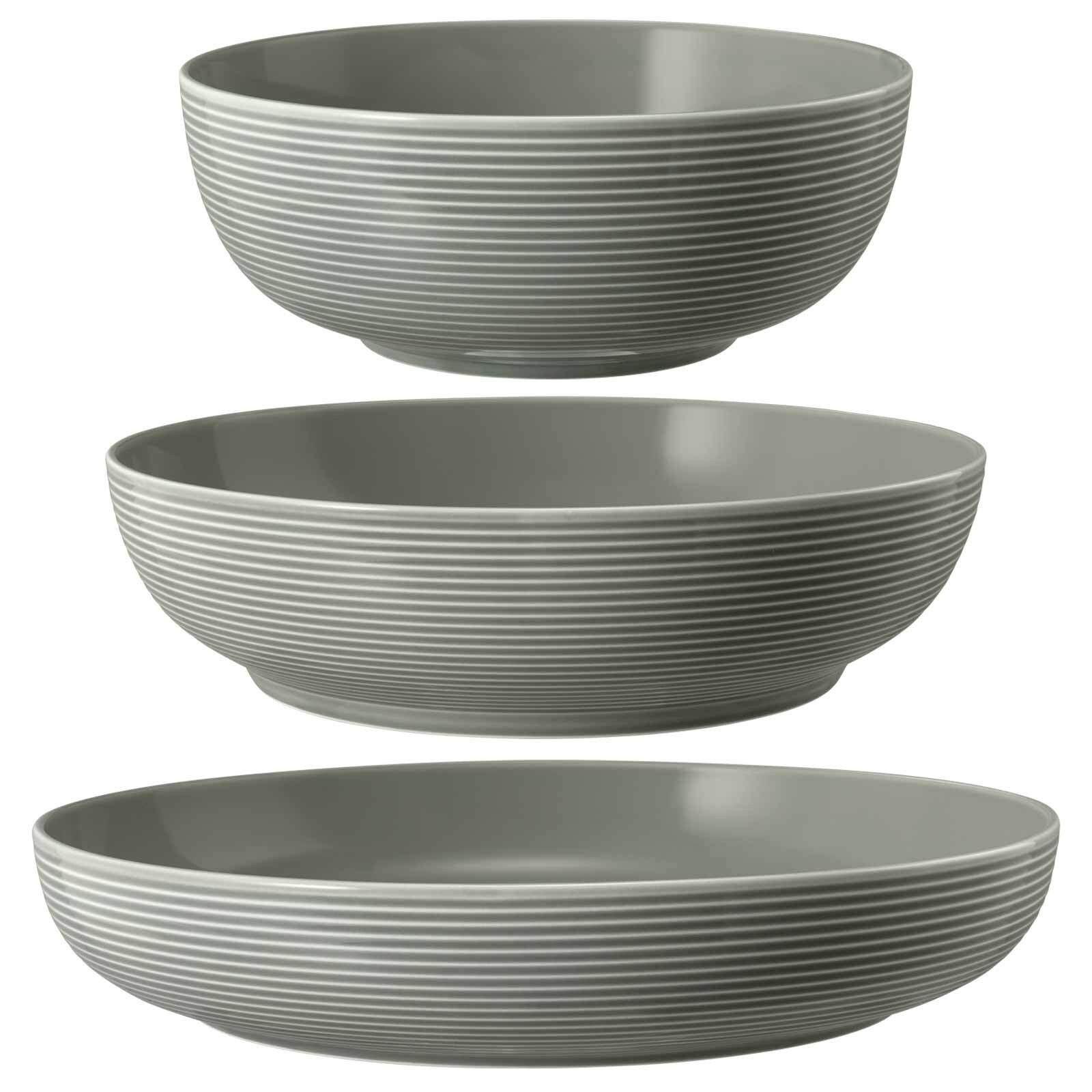 Seltmann Weiden Foodbowl Beat Color Glaze 20/25/28 cm 3-tlg.