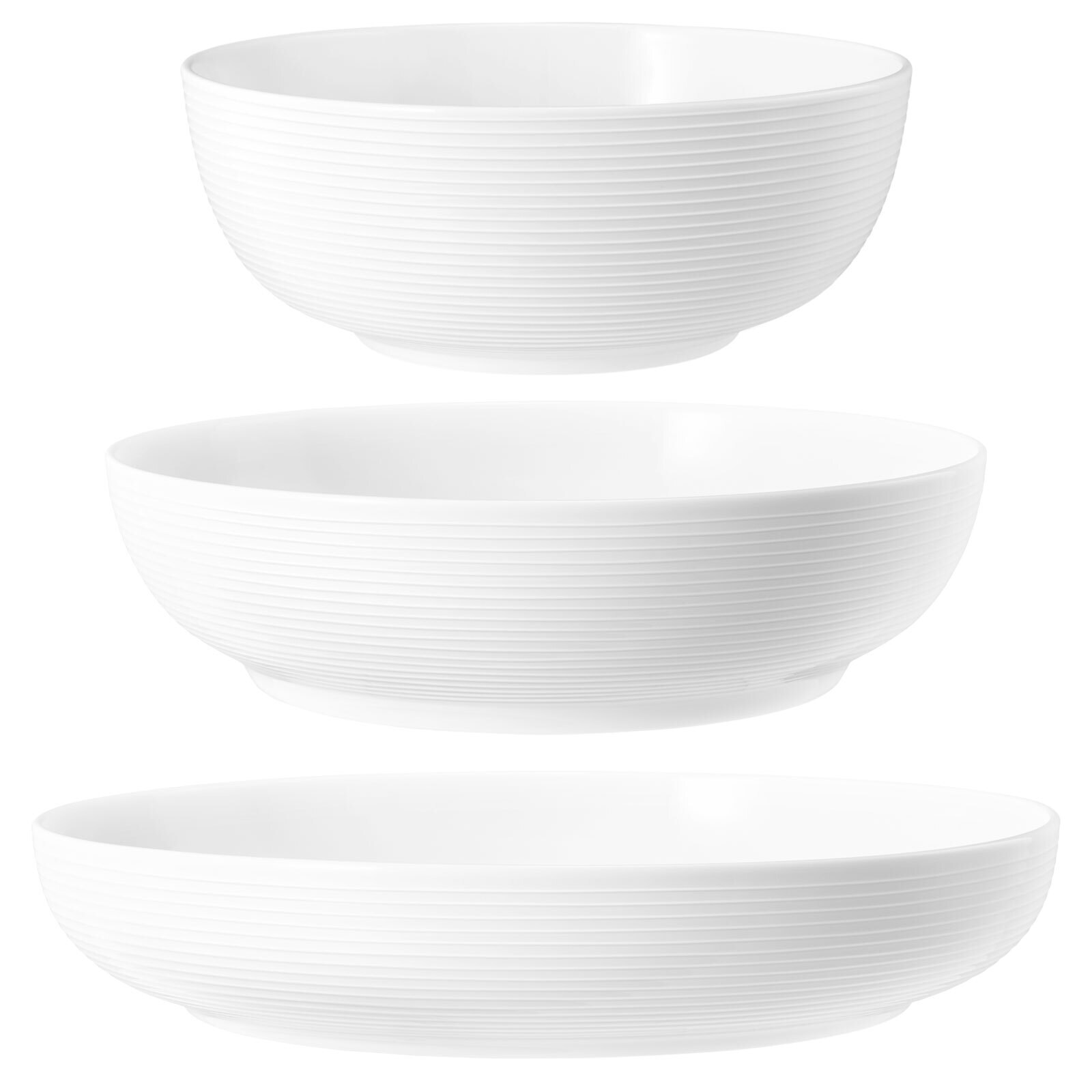 Seltmann Weiden Foodbowl Beat Color Glaze 20/25/28 cm 3-tlg.