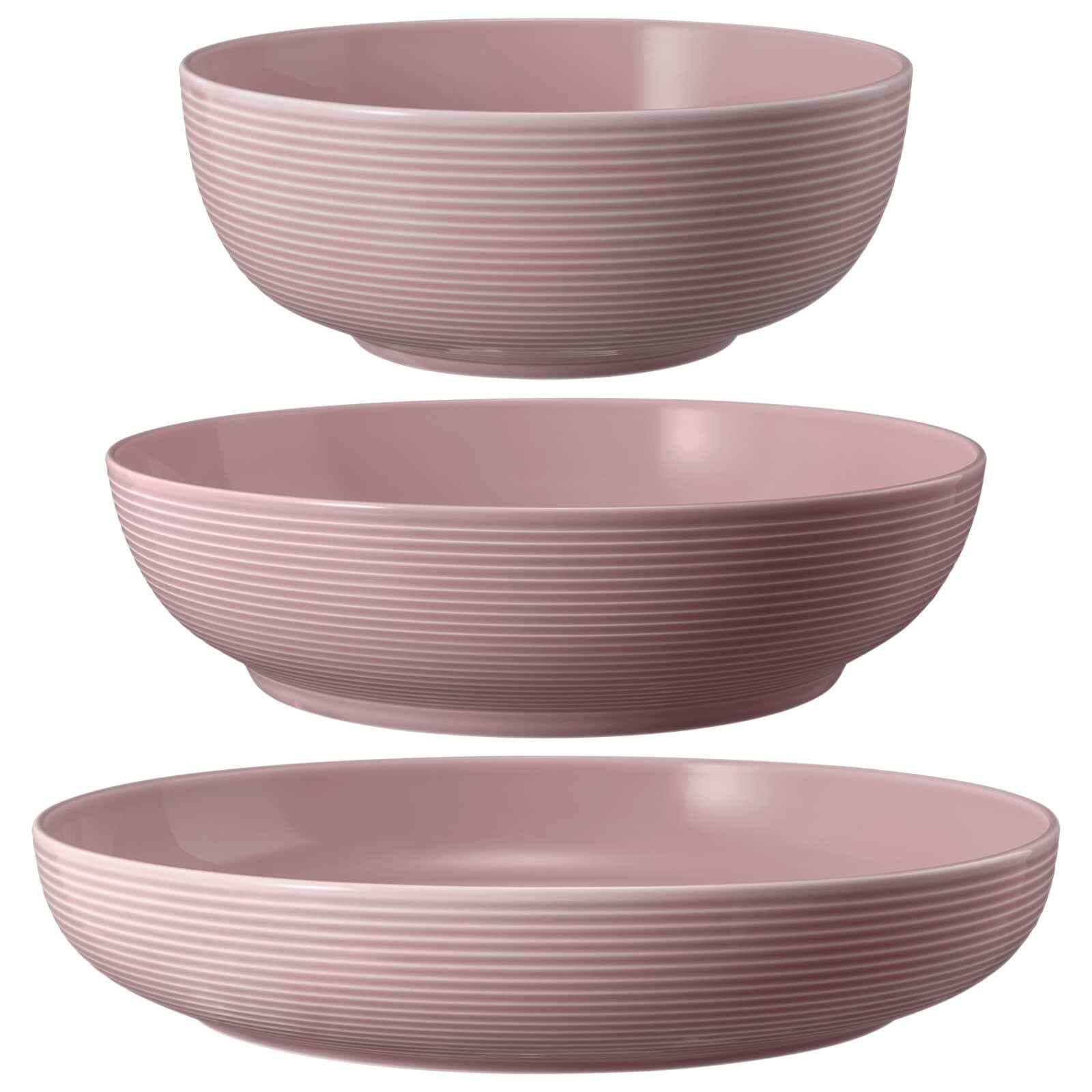 Seltmann Weiden Foodbowl Beat Color Glaze 20/25/28 cm 3-tlg.