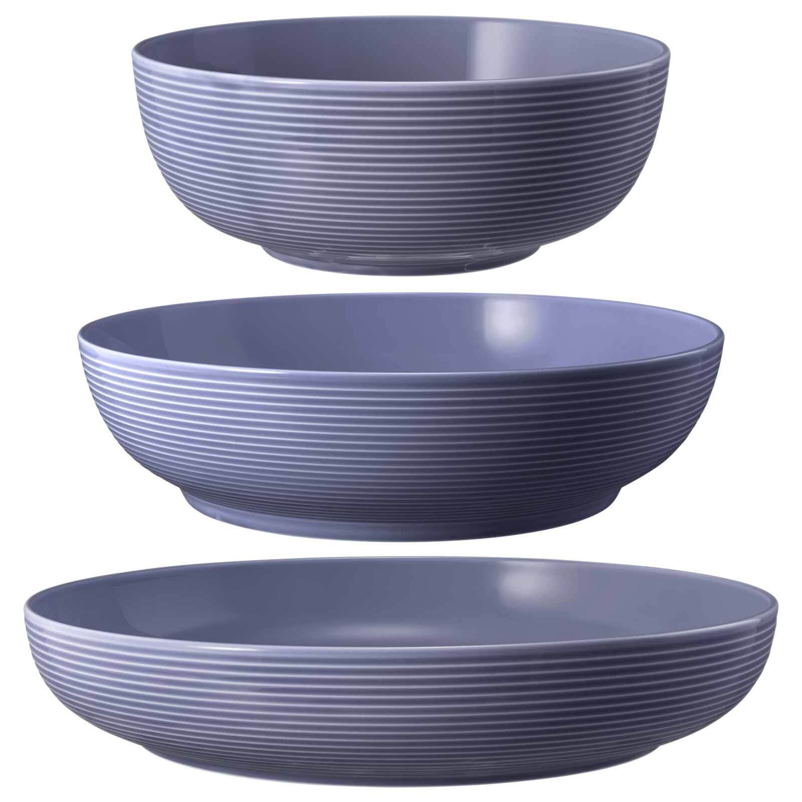 Seltmann Weiden Foodbowl Beat Color Glaze 20/25/28 cm 3-tlg.