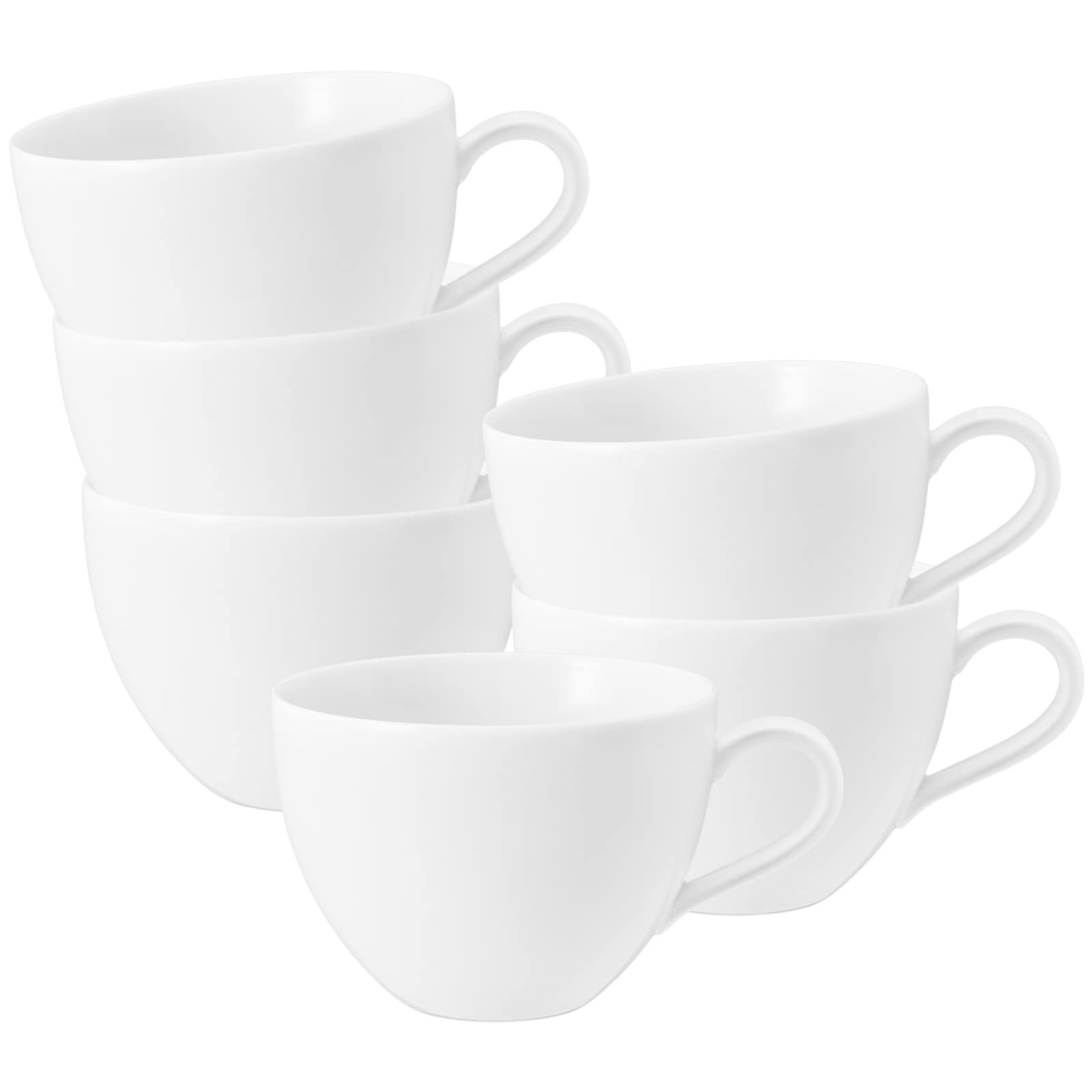 Seltmann Weiden Milchkaffeetassen Beat Color Glaze 0,35 l 6er Set