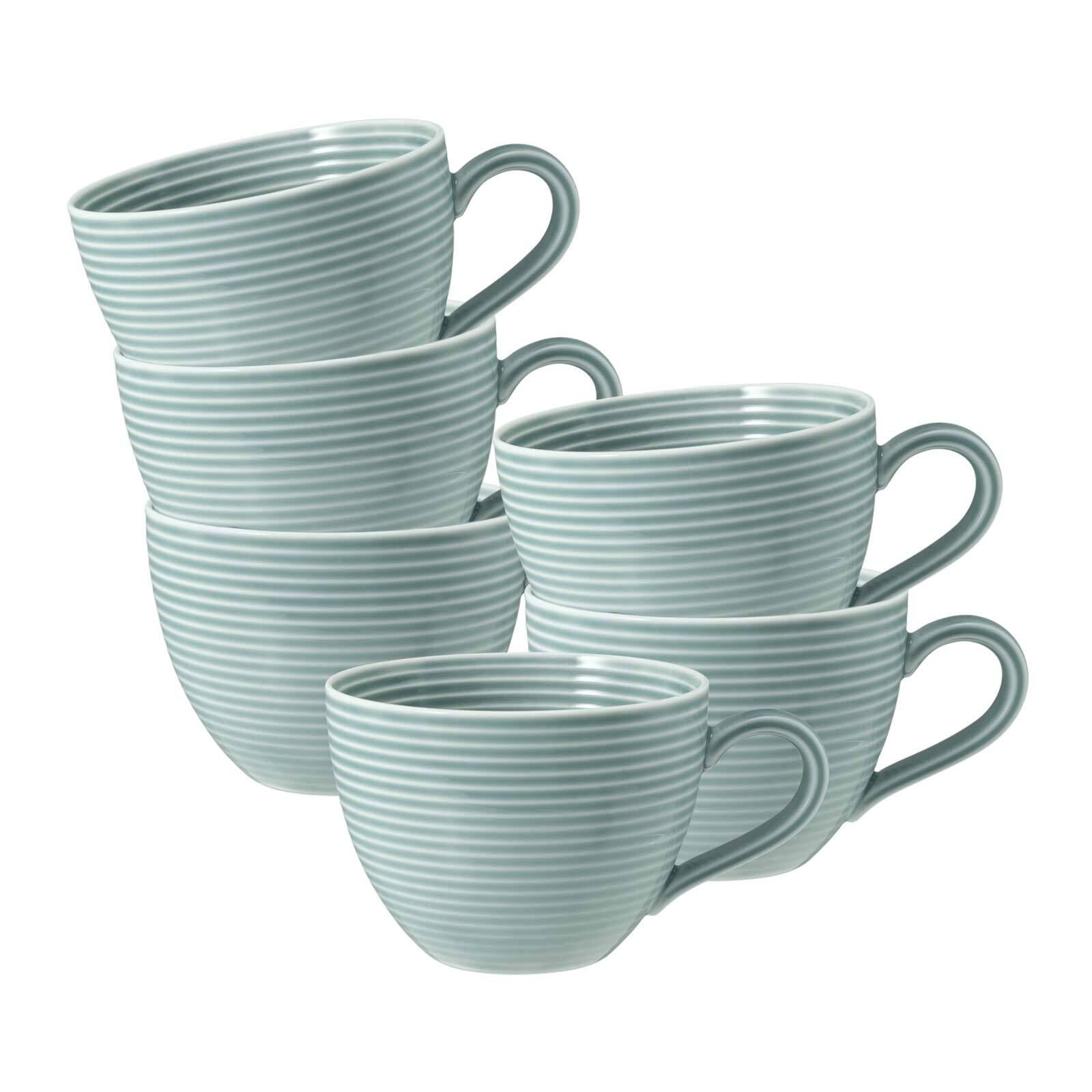 Seltmann Weiden Kaffeetassen Beat Color Glaze 0,26 l 6er Set - Bild 1