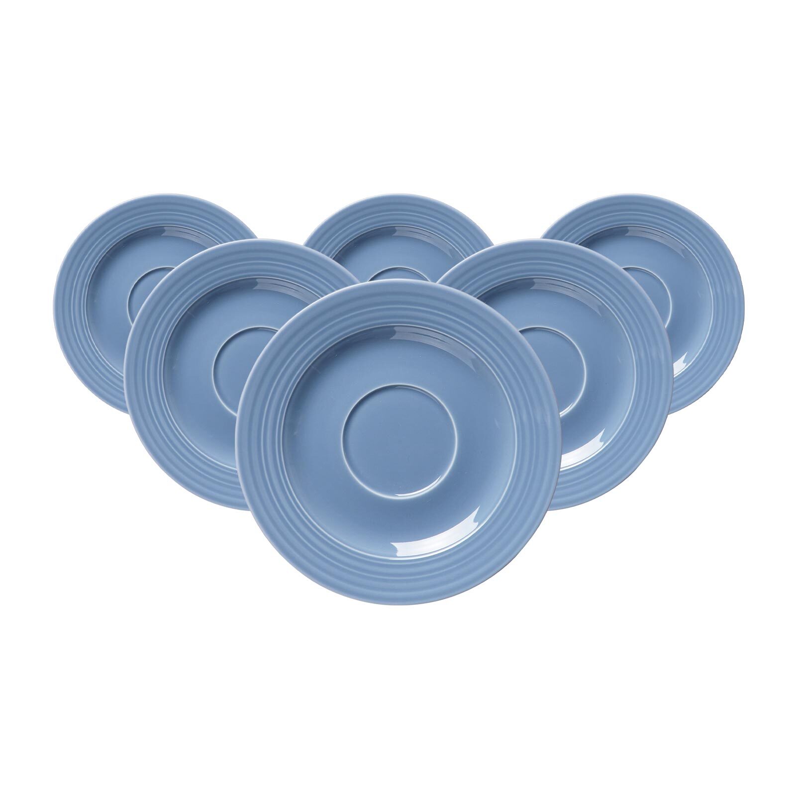 Ritzenhoff & Breker Kaffeeuntertassen Levi &oslash; 15,5 cm 6er Set - Bild 1