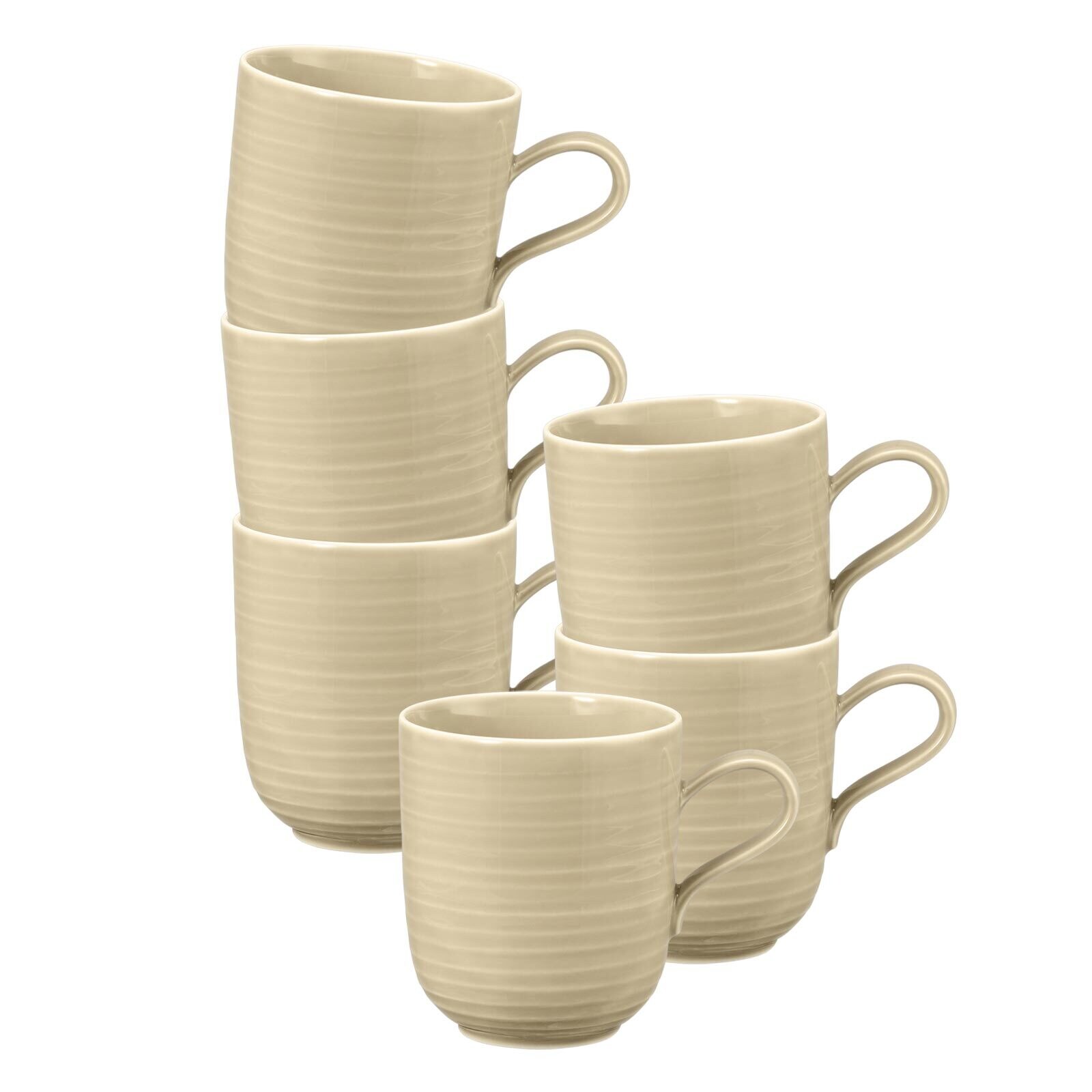 Seltmann Weiden Kaffeebecher Terra 400 ml 6er Set