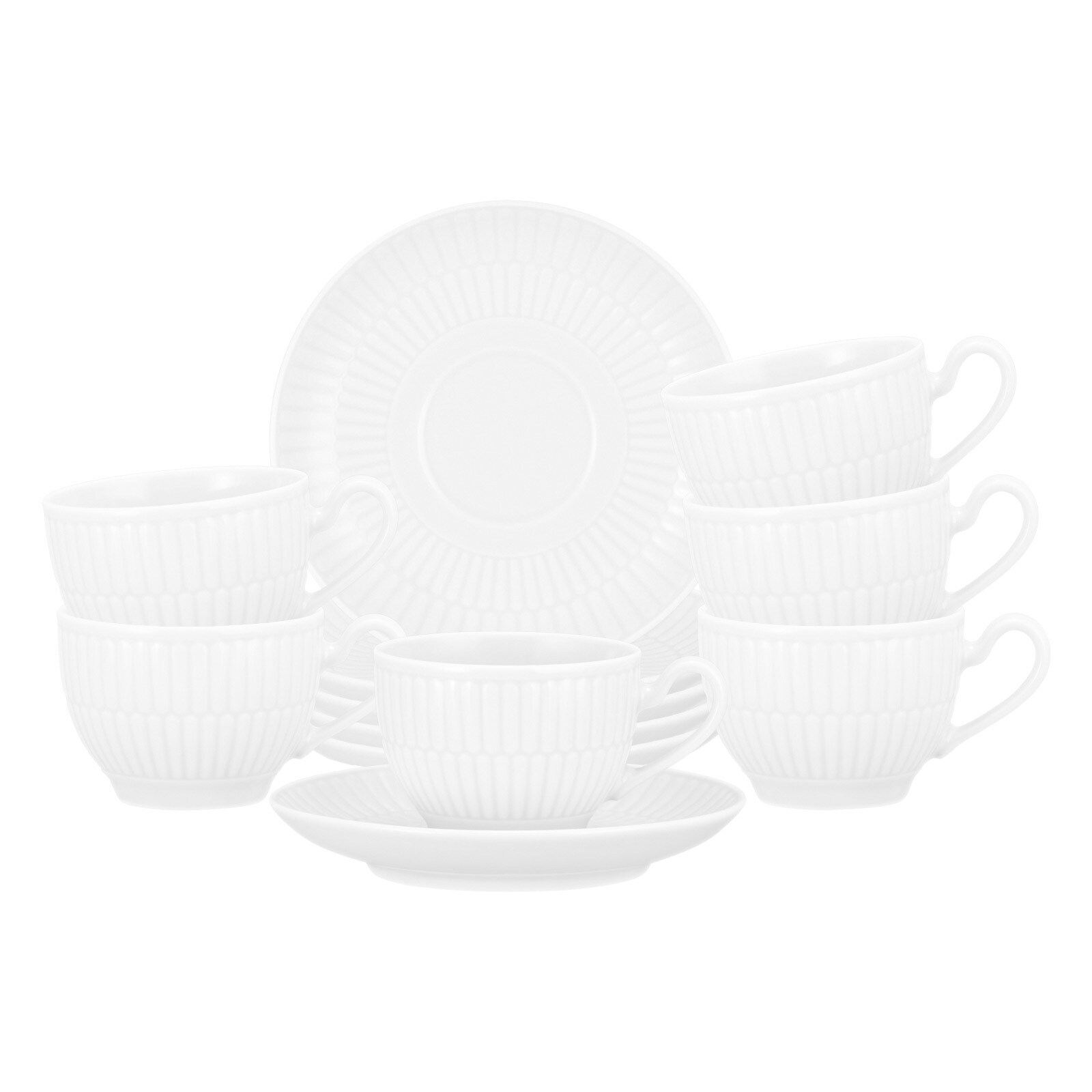 Seltmann Weiden Espressotassen mit Untertassen Amina 100 ml 6er Set