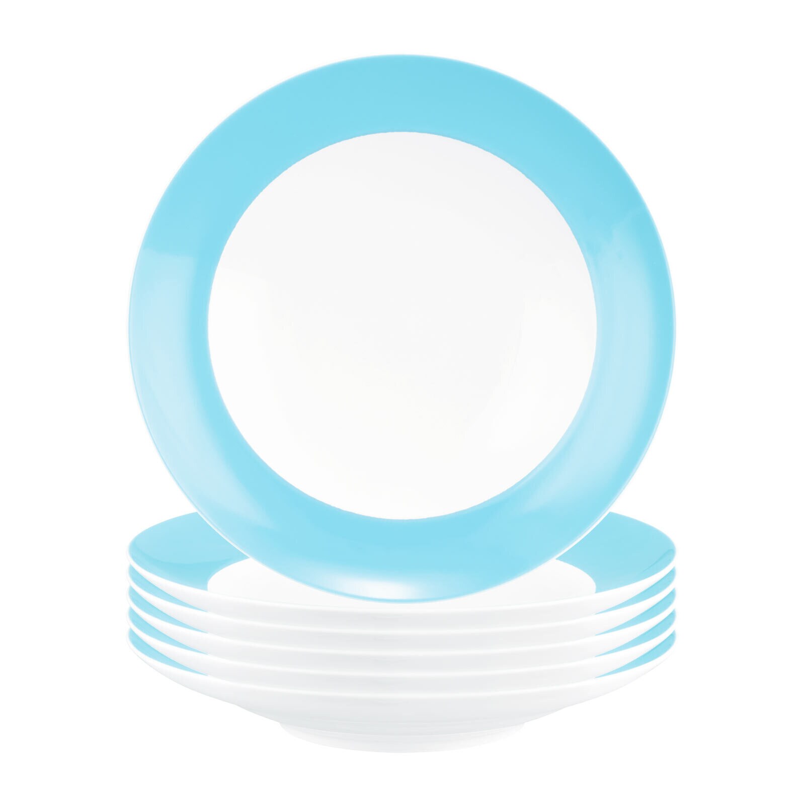 Seltmann Weiden Suppenteller Liberty Pure Colors &oslash; 23,5 cm 6er Set - Bild 1