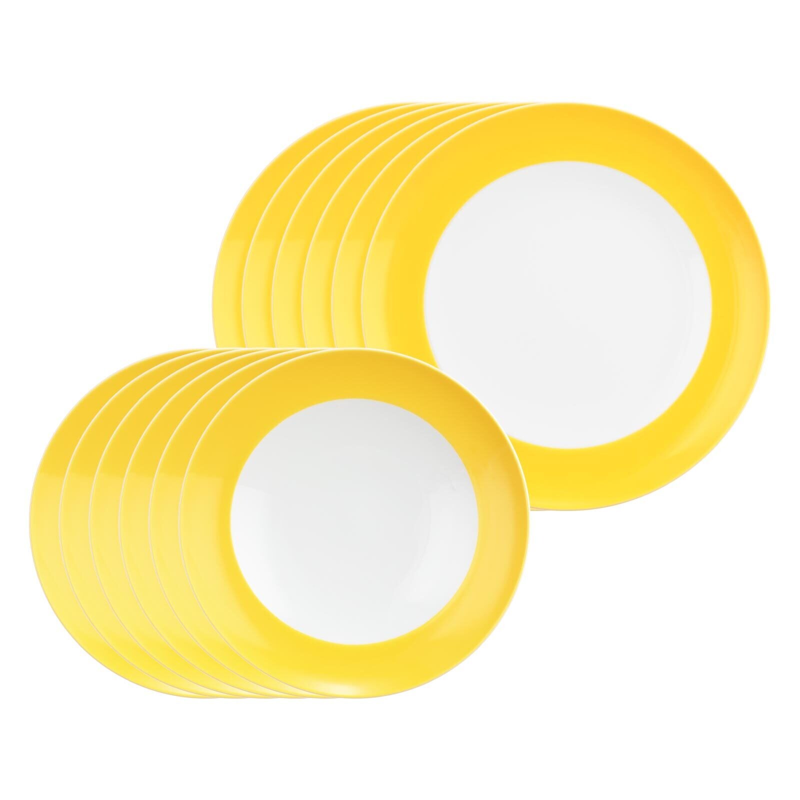 Seltmann Weiden Tafelservice Liberty Pure Colors 12er Set