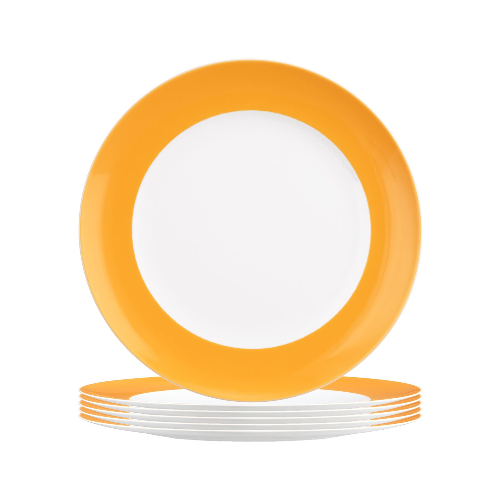 Seltmann Weiden Fr&uuml;hst&uuml;cksteller Liberty Pure Colors &oslash; 22,5 cm 6er Set - Bild 1