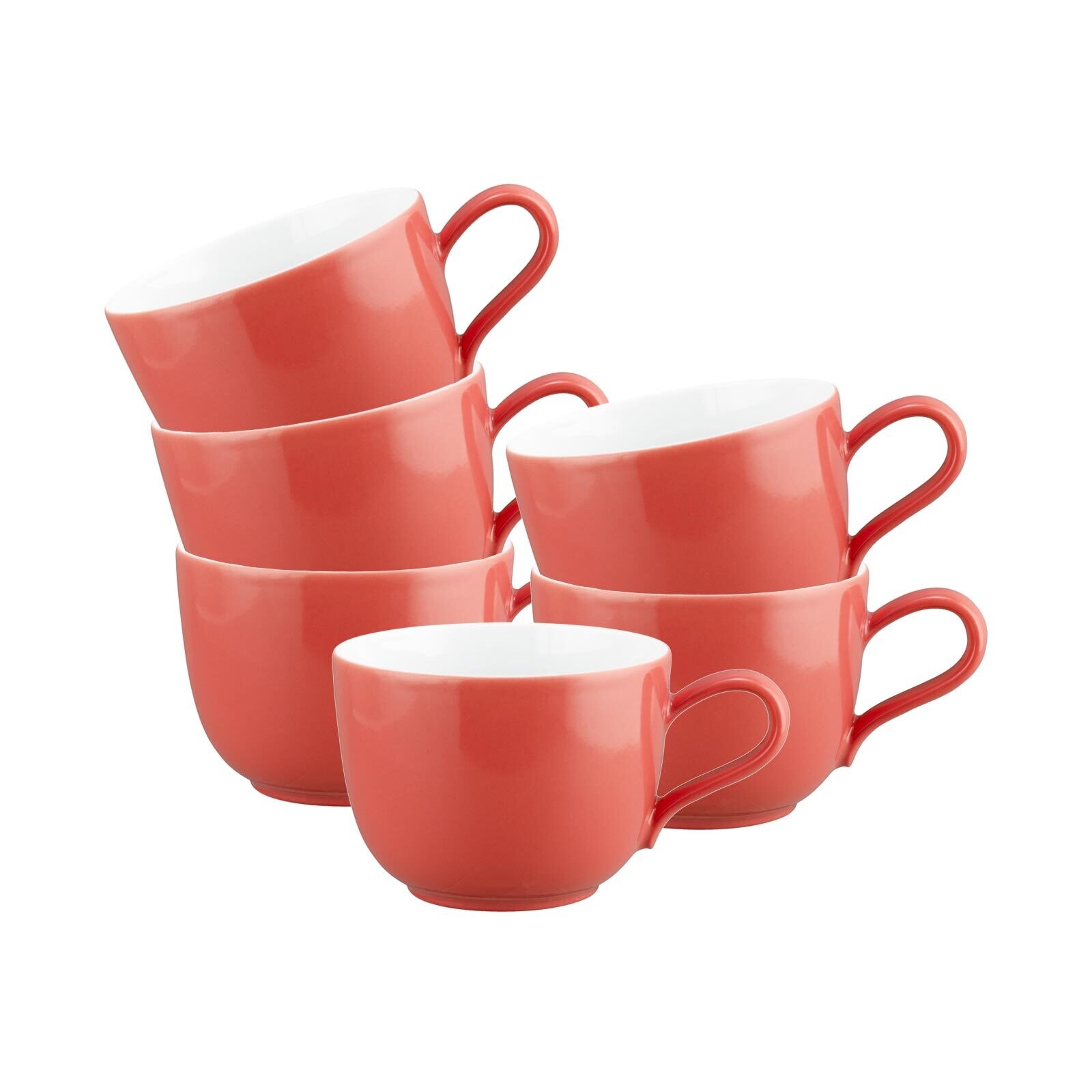 Seltmann Weiden Kaffeetassen Liberty Pure Colors 260 ml 6er Set