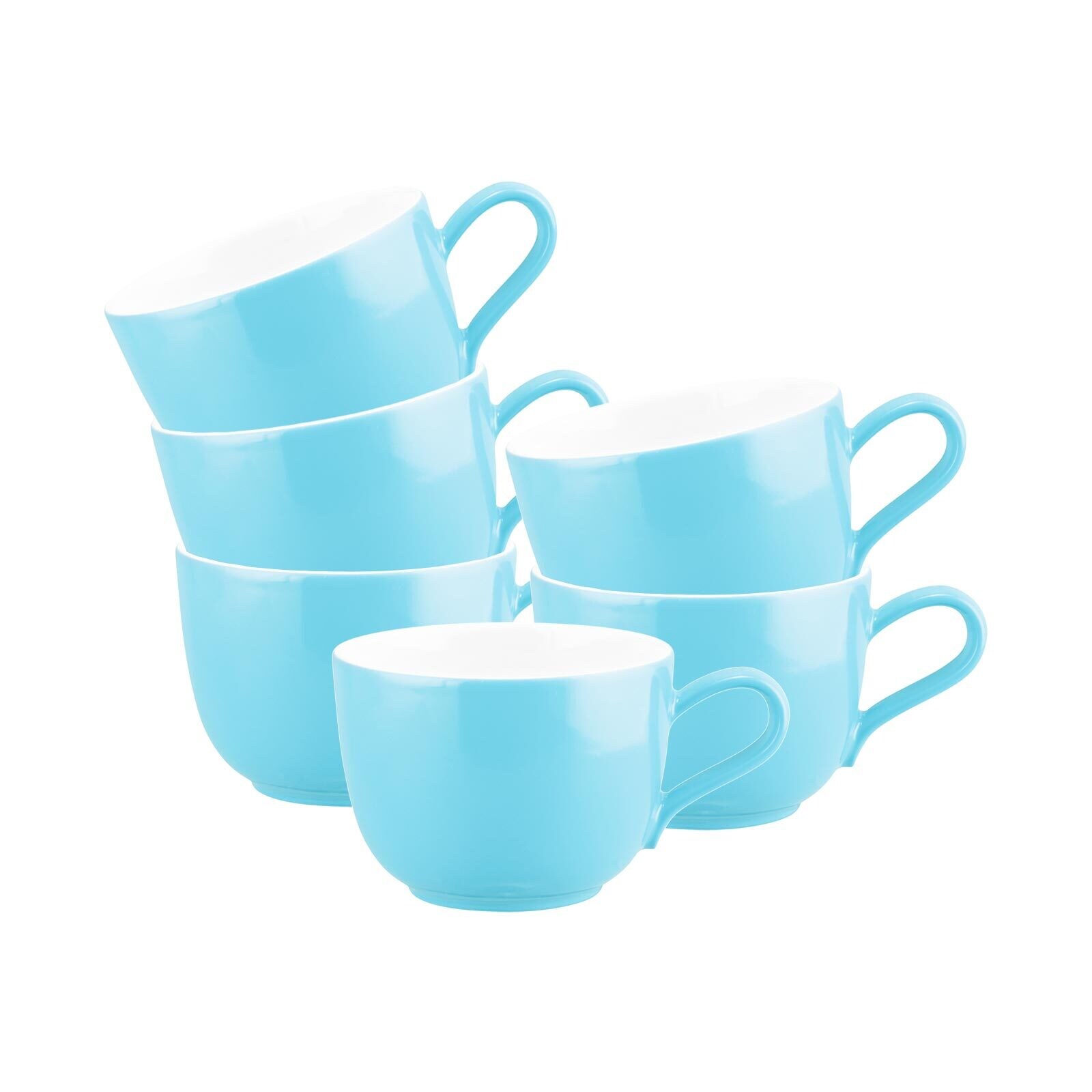 Seltmann Weiden Kaffeetassen Liberty Pure Colors 260 ml 6er Set