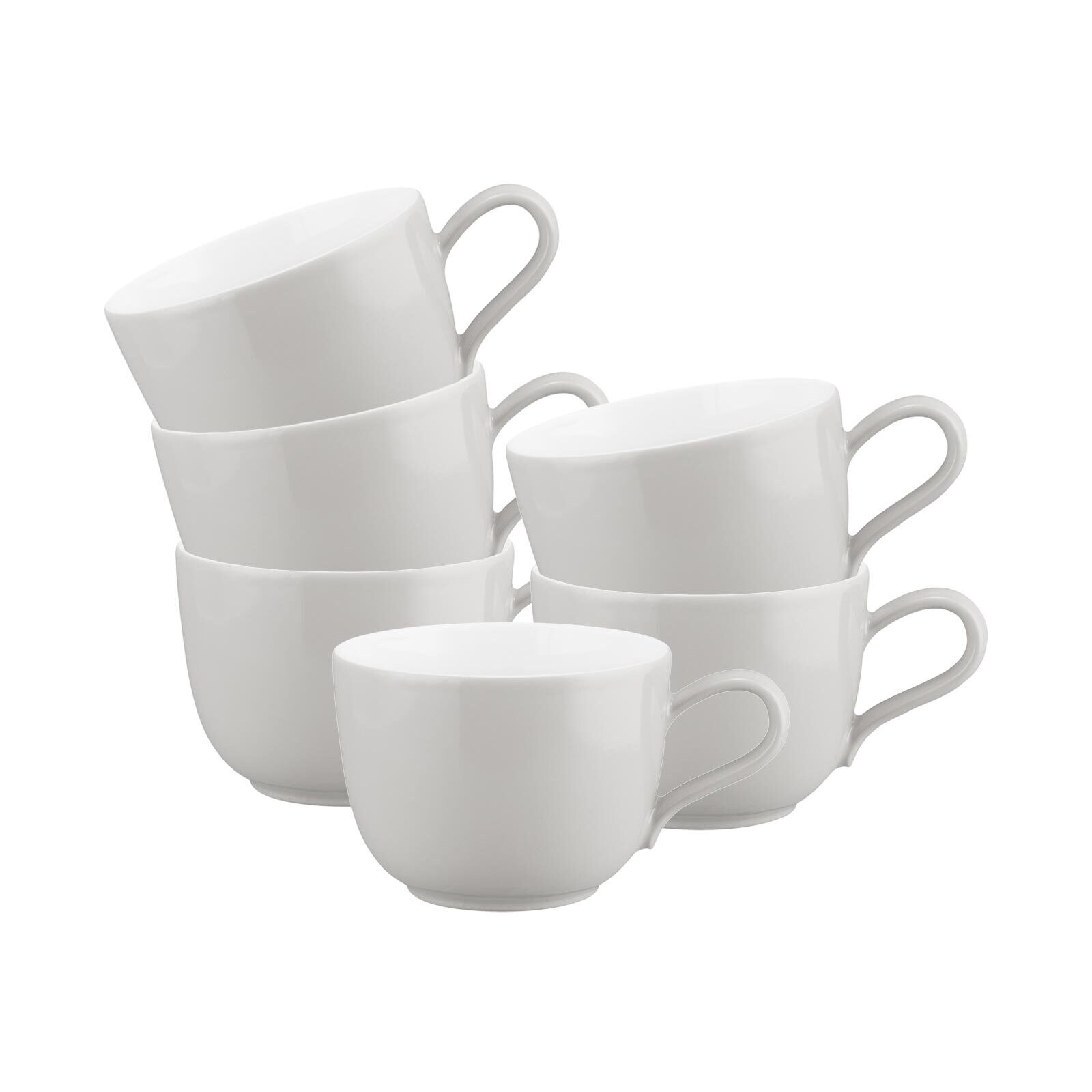 Seltmann Weiden Kaffeetassen Liberty Pure Colors 260 ml 6er Set