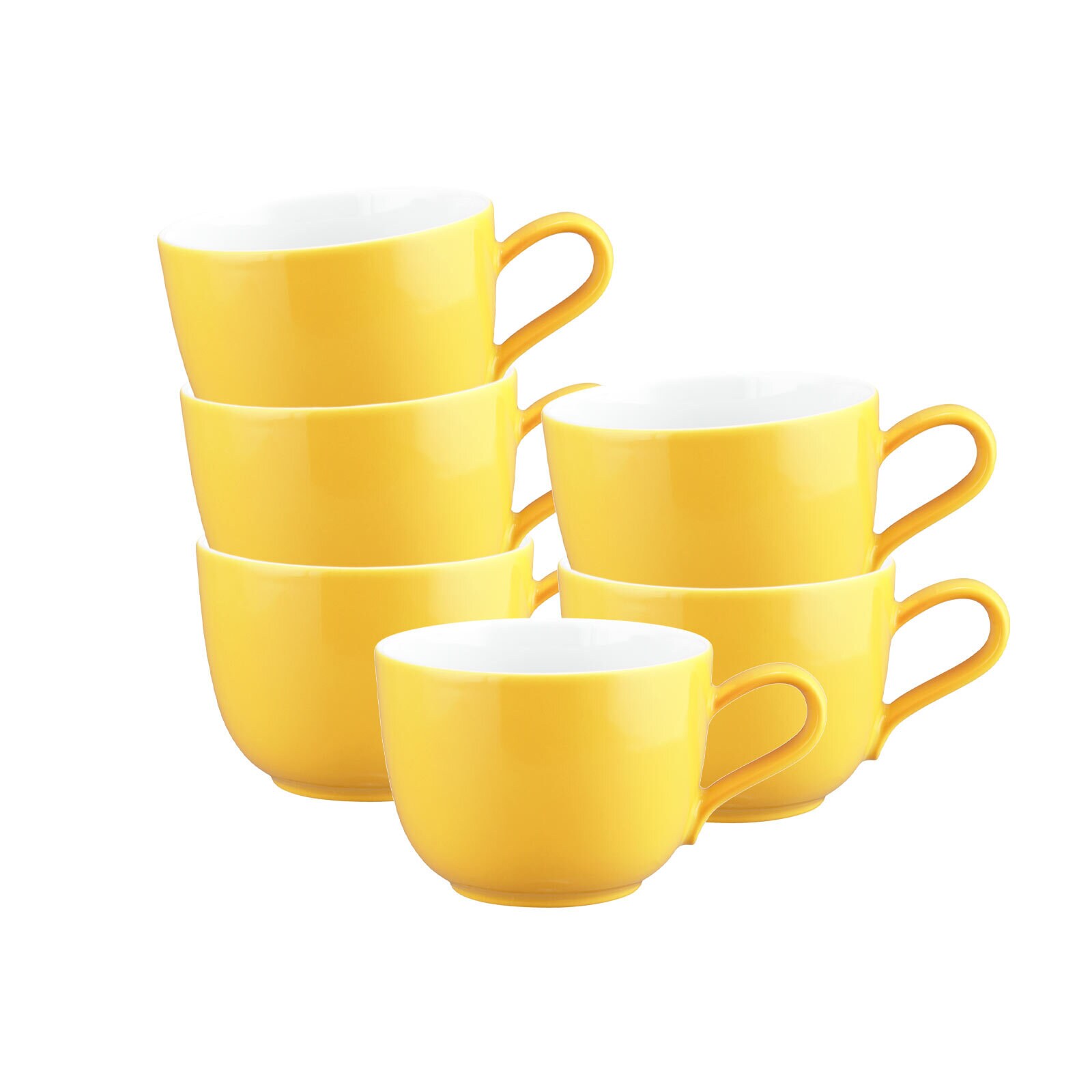 Seltmann Weiden Kaffeetassen Liberty Pure Colors 260 ml 6er Set