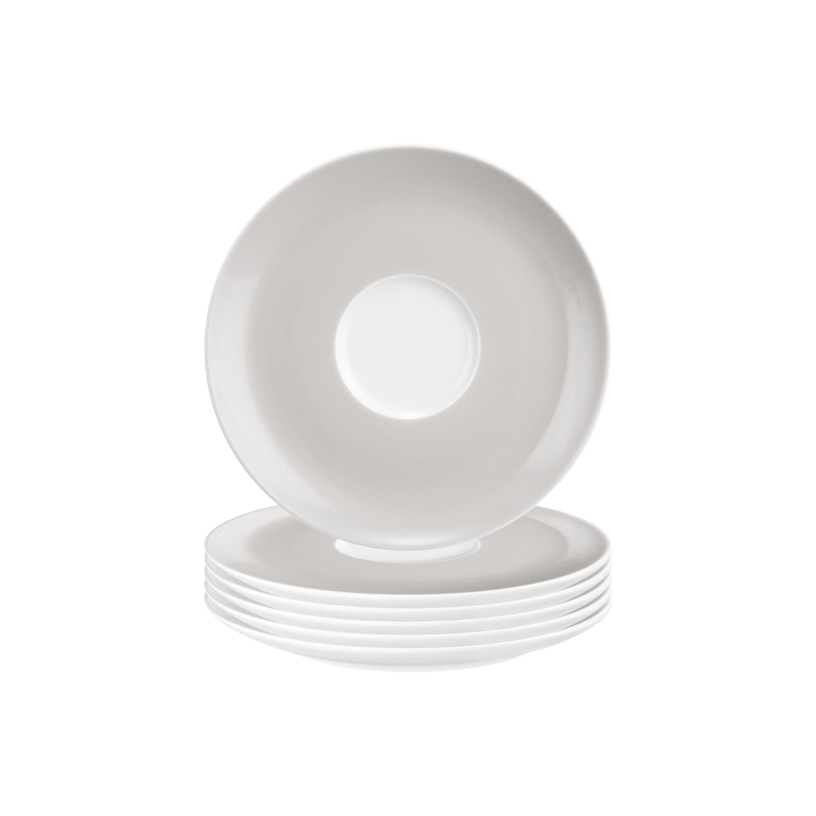 Seltmann Weiden Kombiuntertassen Liberty Pure Colors &oslash; 16 cm 6er Set - Bild 1