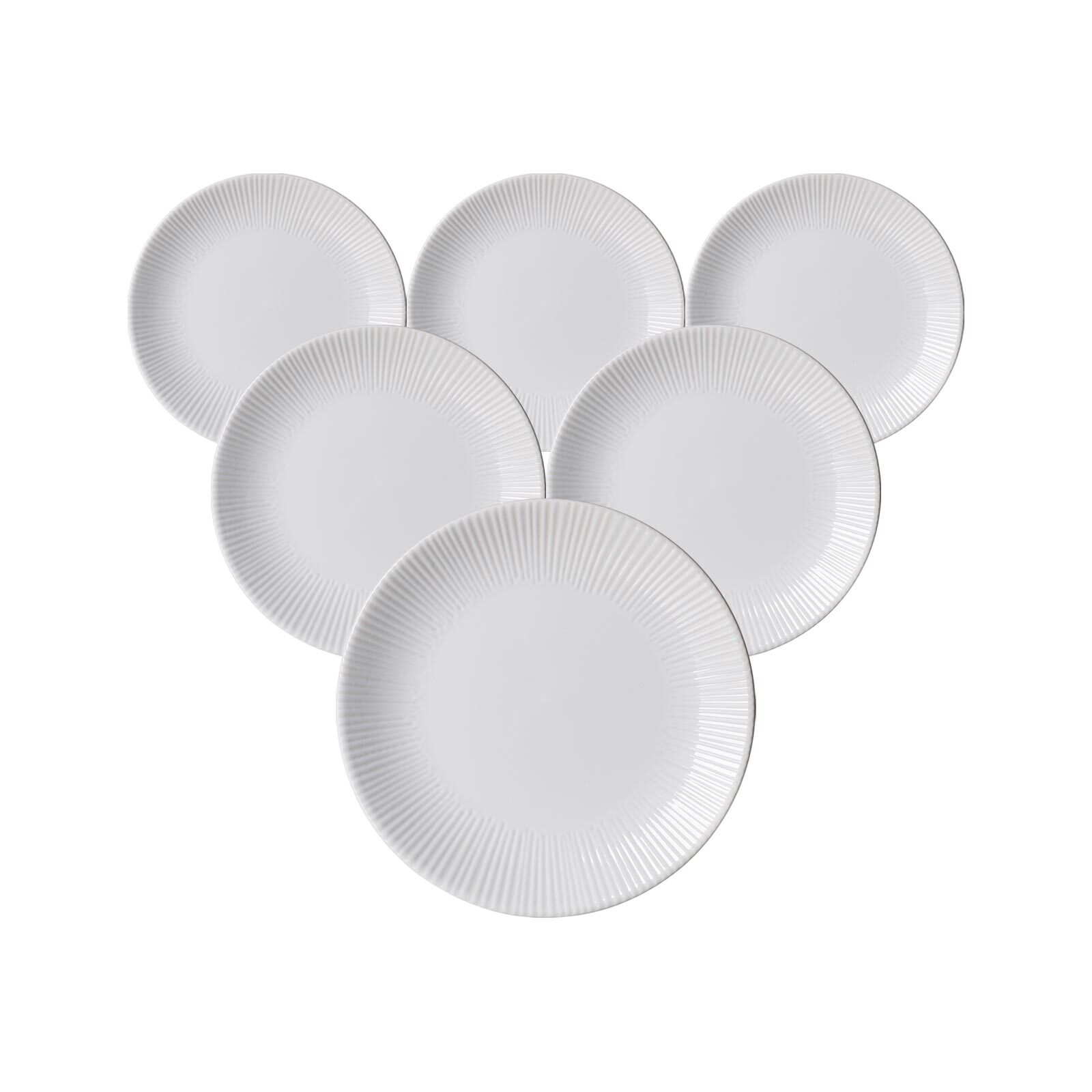 Ritzenhoff & Breker Dessertteller Banda &oslash; 21 cm 6er Set - Bild 1