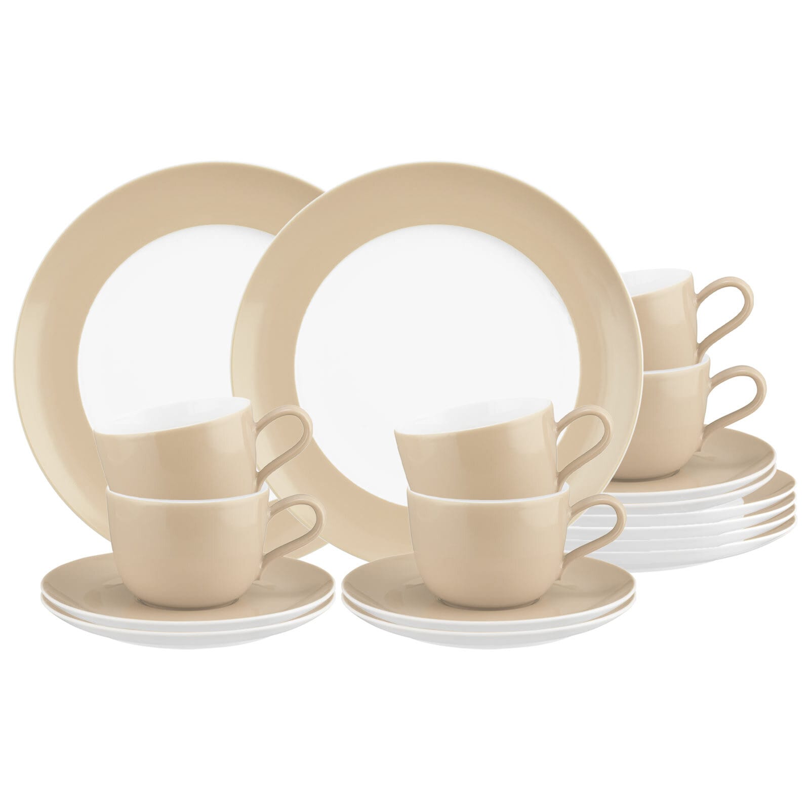 Seltmann Weiden Kaffeeservice Liberty Pure Colors 18er Set - Bild 1
