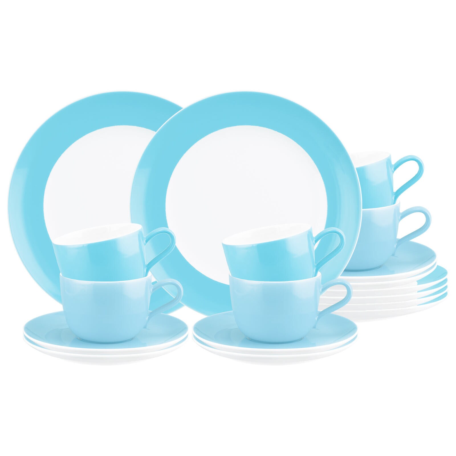 Seltmann Weiden Kaffeeservice Liberty Pure Colors 18-tlg.