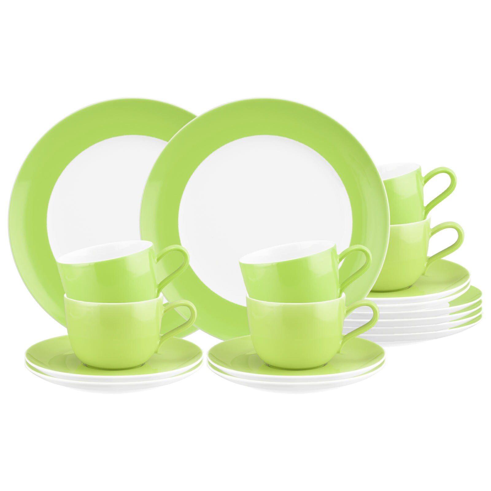 Seltmann Weiden Kaffeeservice Liberty Pure Colors 18-tlg.