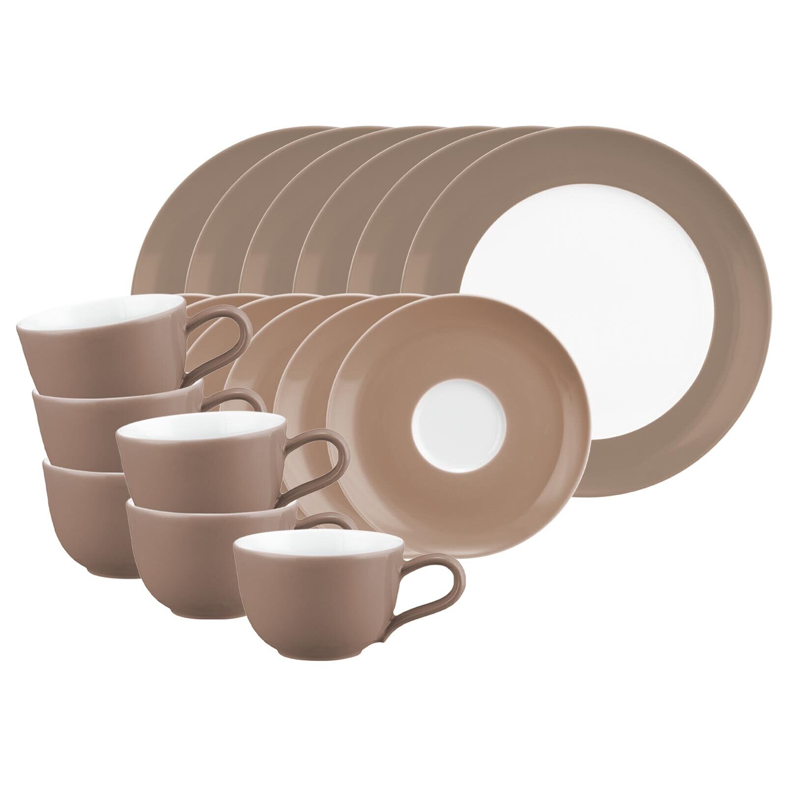 Seltmann Weiden Kaffeeservice Liberty Pure Colors 18-tlg.