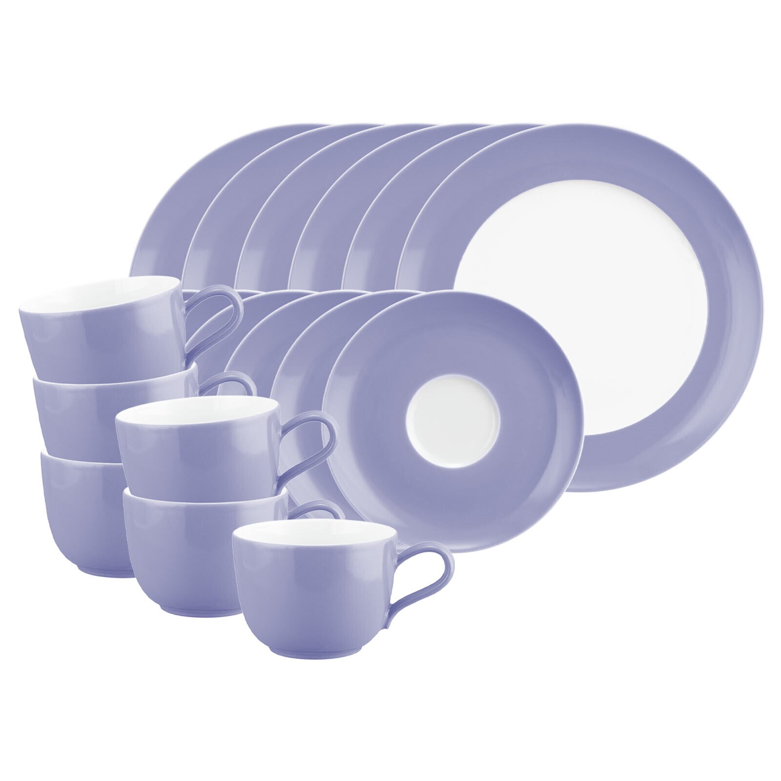 Seltmann Weiden Kaffeeservice Liberty Pure Colors 18-tlg.