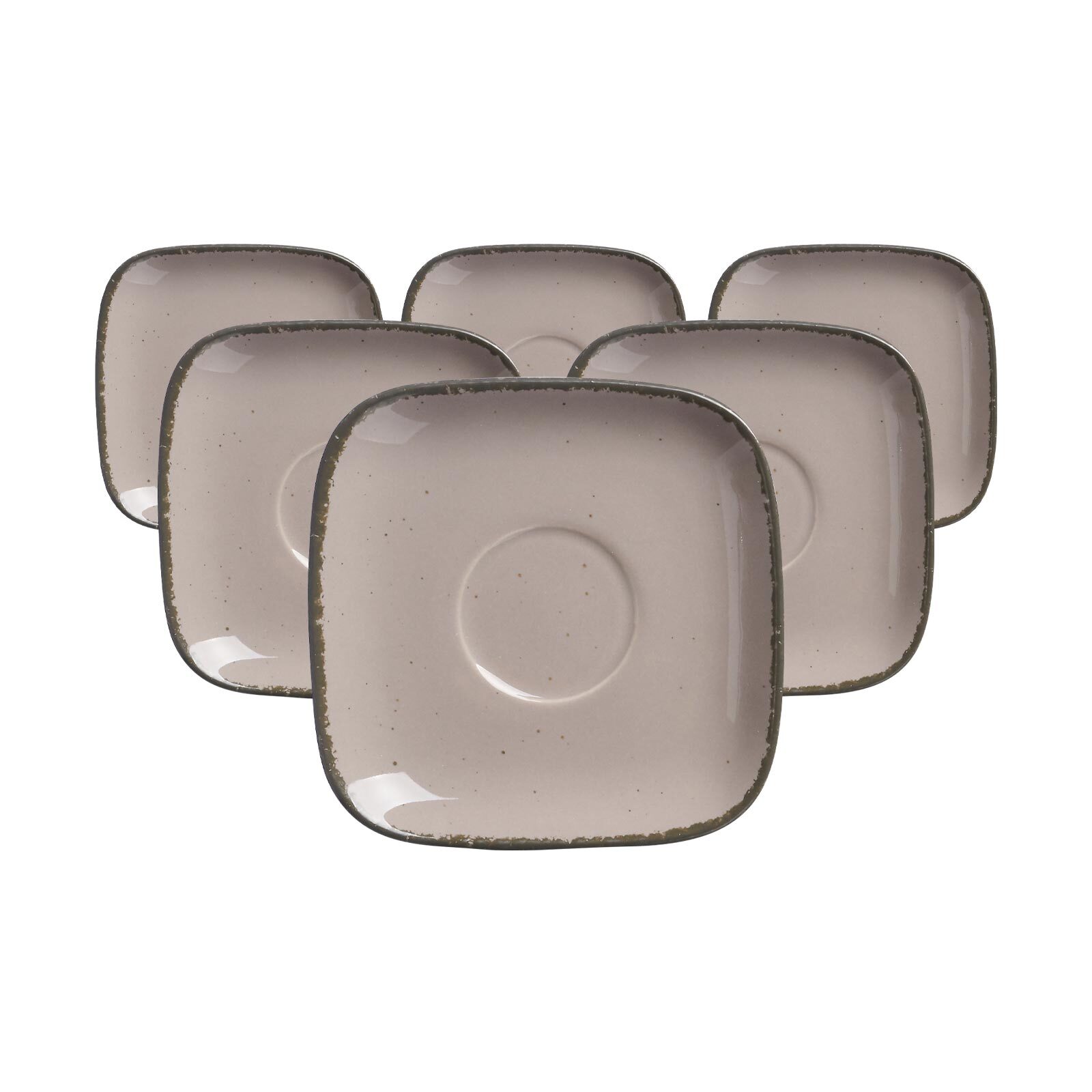 Ritzenhoff & Breker Espressountertassen Casa &oslash; 10 cm 6er Set - Bild 1