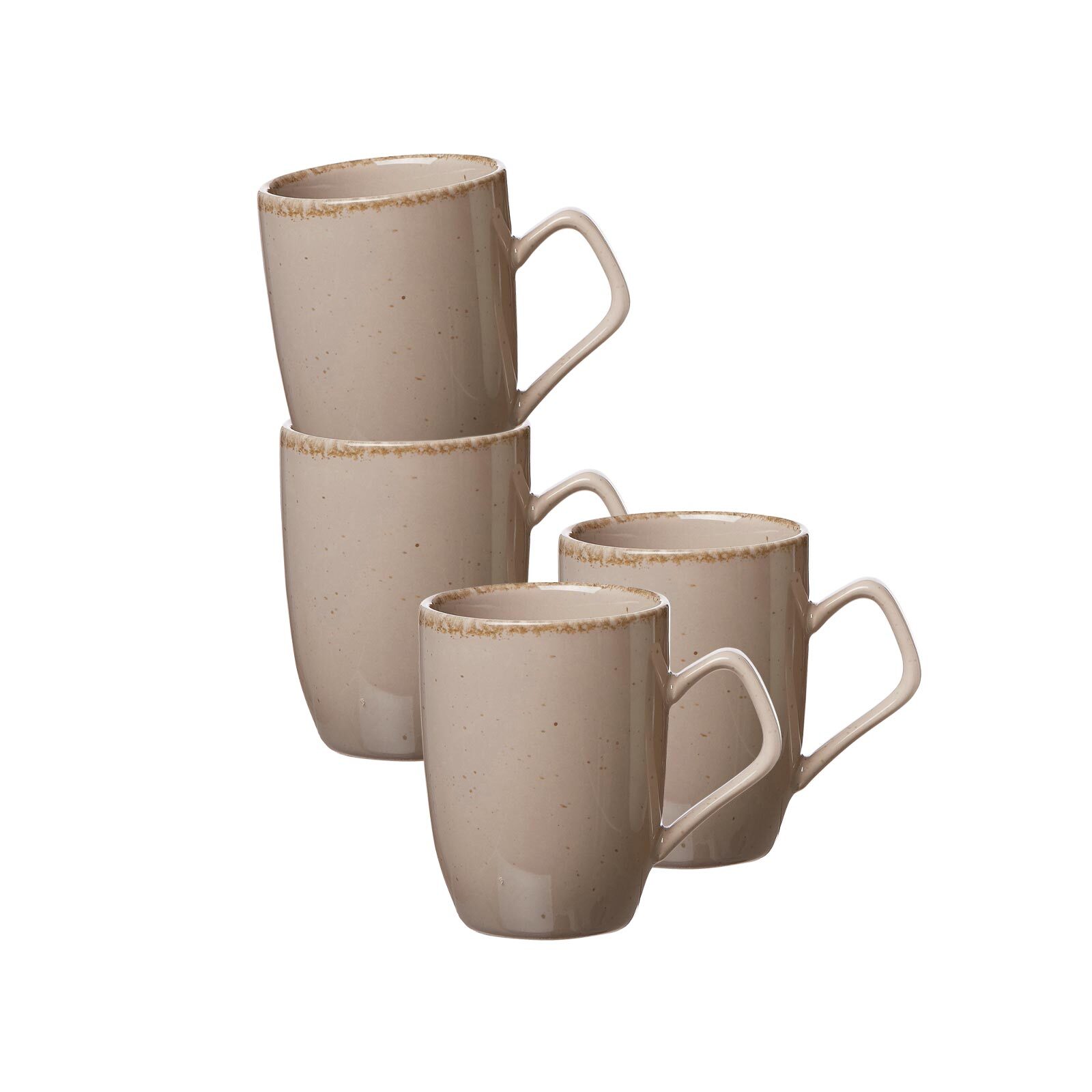 Ritzenhoff & Breker Henkelbecher Casa 380 ml 4er Set - Bild 1