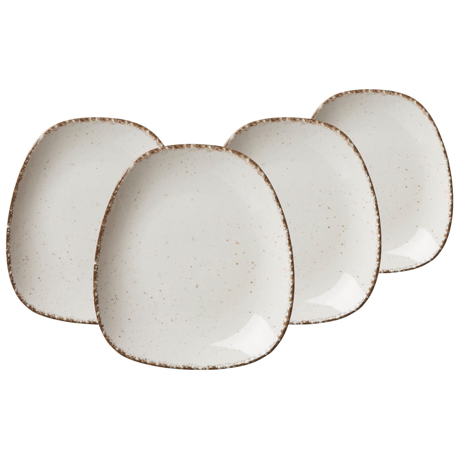 Ritzenhoff & Breker Dessertteller Casa 22,5 x 20 cm 4er Set - Bild 1