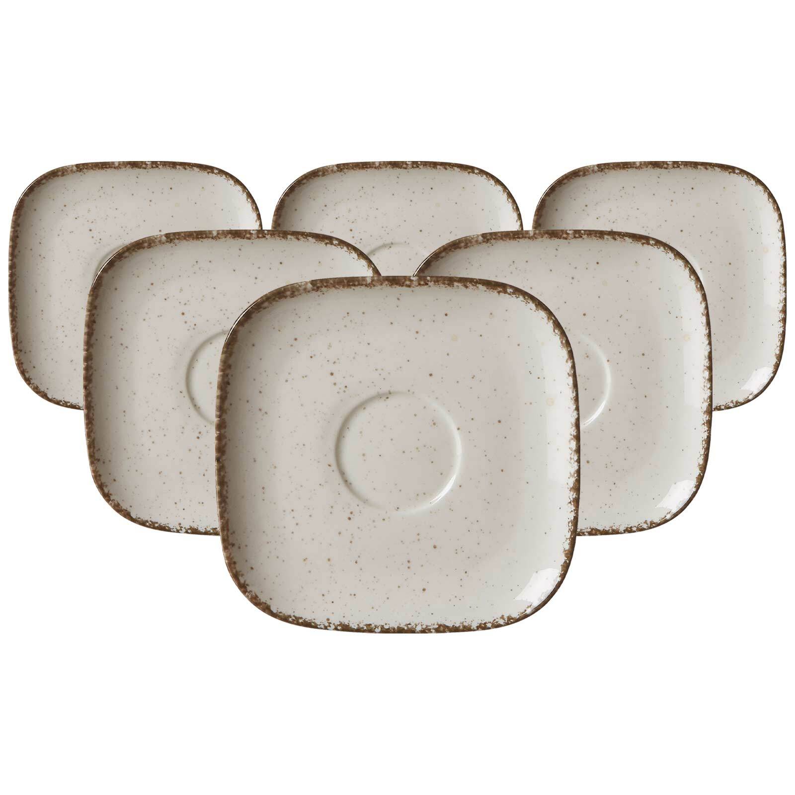 Ritzenhoff & Breker Kaffeeuntertassen Casa &oslash; 13,5 cm 6er Set - Bild 1