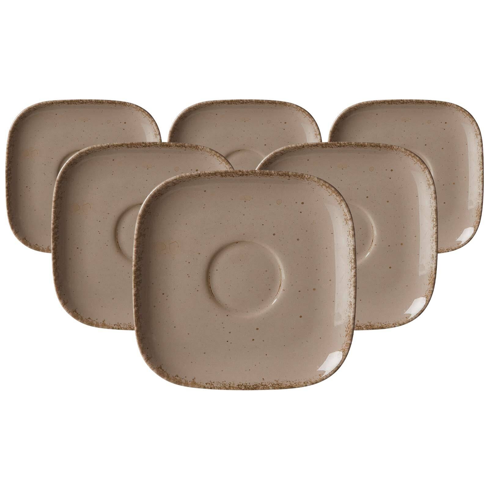 Kaffeeuntertassen Casa ø 13,5 cm 6er Set
