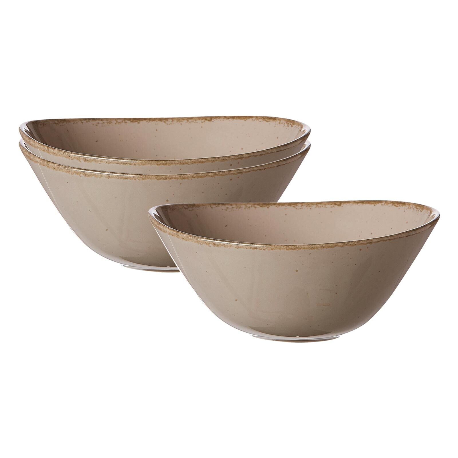 Ritzenhoff & Breker Servierschalen Casa 16,5 x 19 cm 3er Set