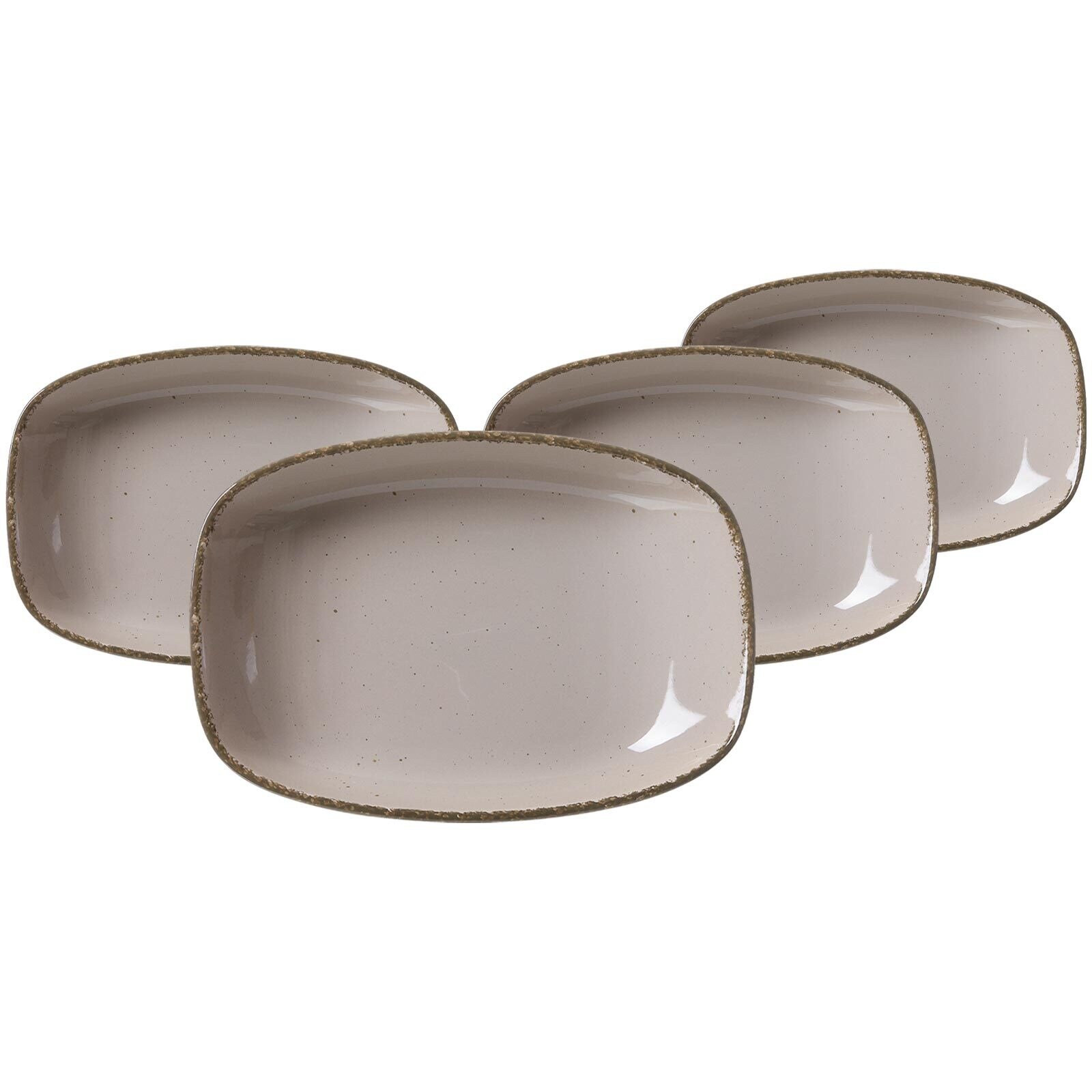 Ritzenhoff & Breker Suppenteller Casa 23,5 x 16 cm 4er Set
