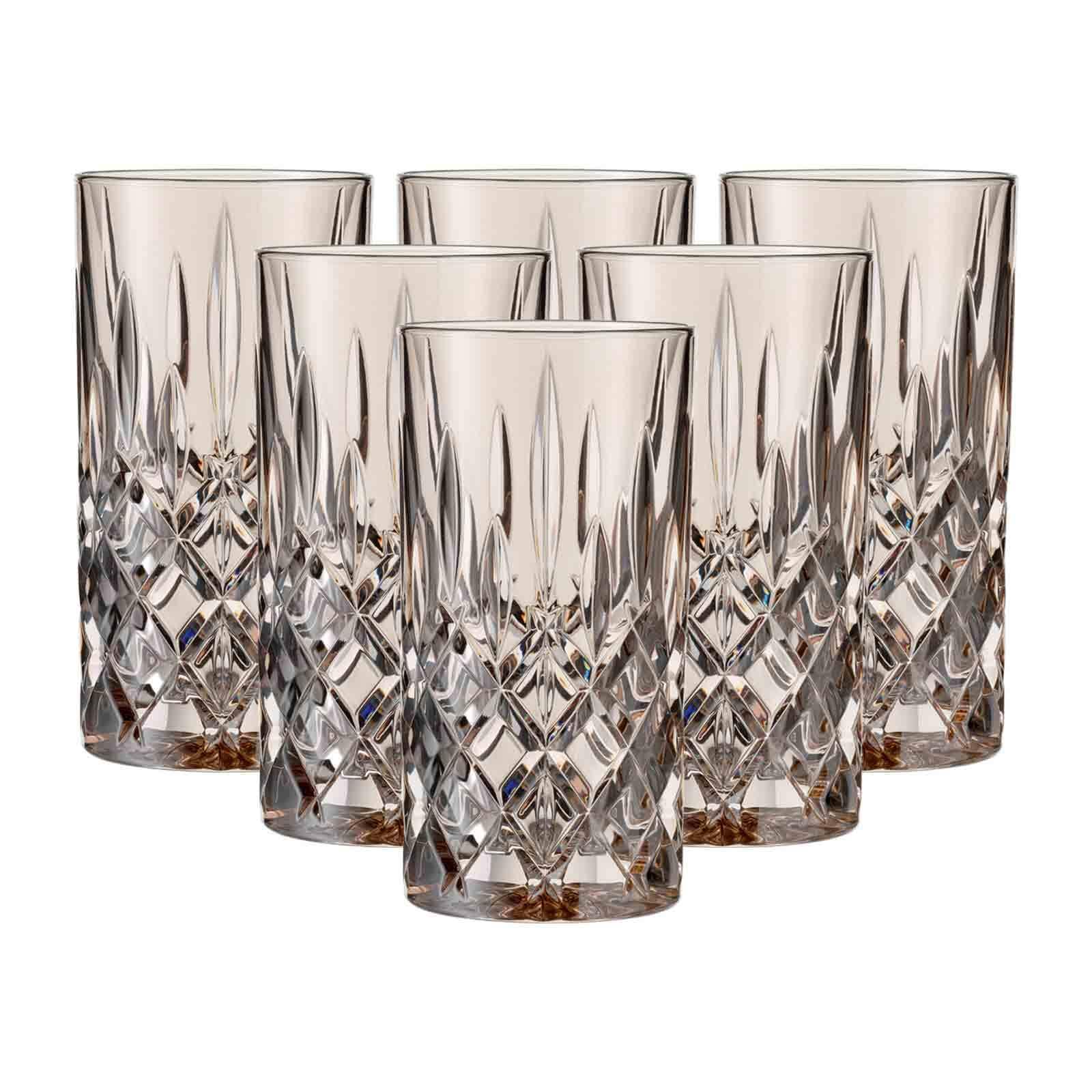 Nachtmann Longdrinkgl&auml;ser Noblesse Colors 395 ml 6er Set - Bild 1
