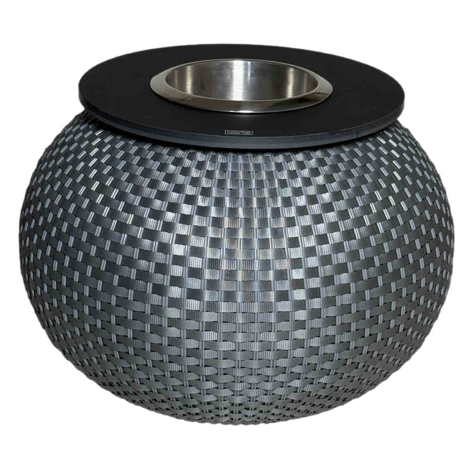 COOTAB COOLER TABLE 3-in-1 Loungetisch mit Edelstahl-Kühler Milano 40 cm | 04262517042164