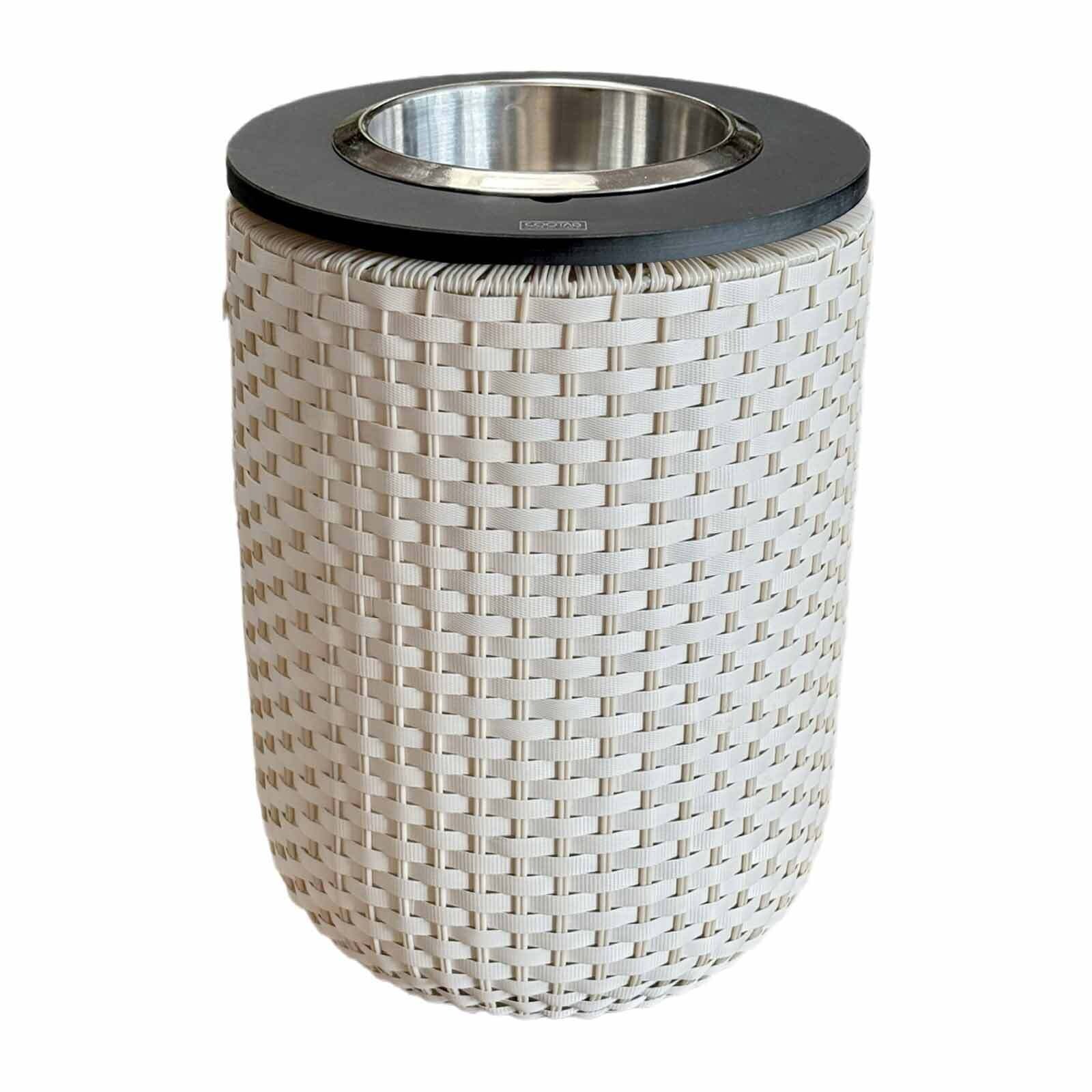 COOTAB COOLER TABLE 4-in-1 Loungetisch mit Edelstahl-Kühler London 50 cm