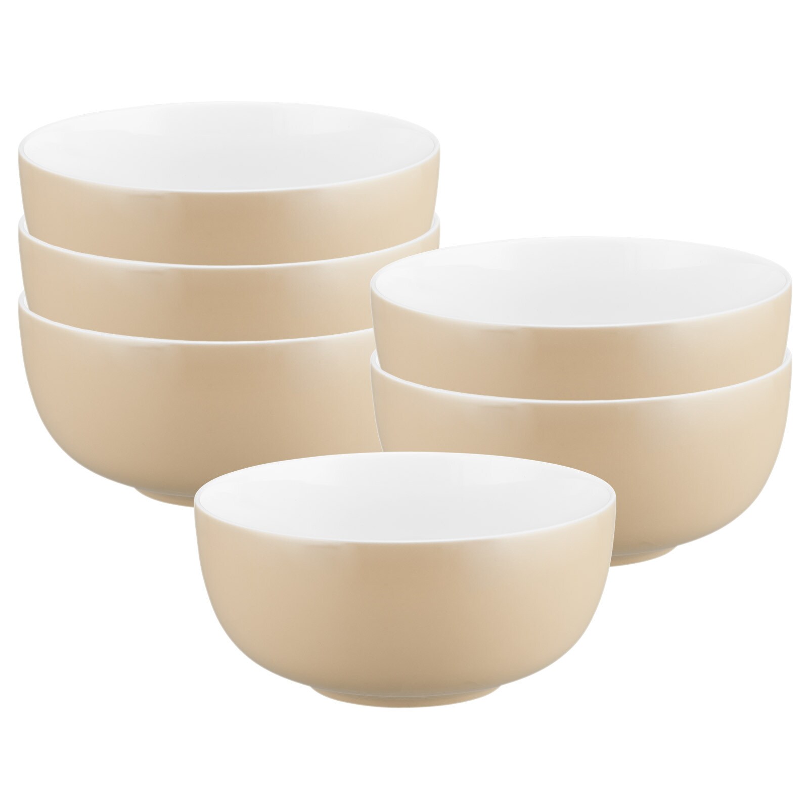 Seltmann Weiden Müslischalen Liberty Pure Colors ø 15 cm 6er Set