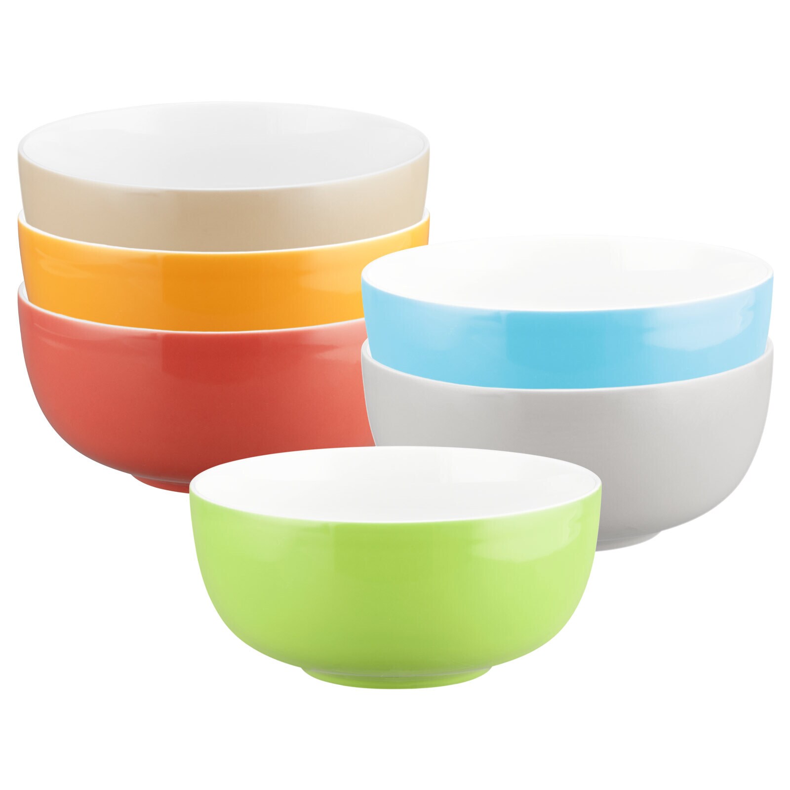 Seltmann Weiden Müslischalen Liberty Pure Colors ø 15 cm 6er Set