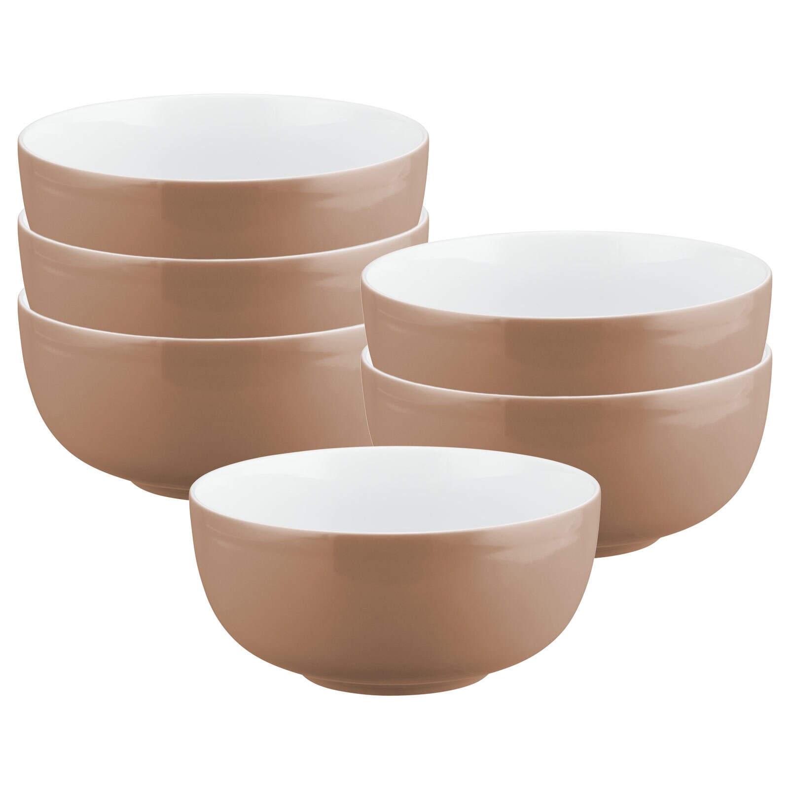 Seltmann Weiden Müslischalen Liberty Pure Colors ø 15 cm 6er Set