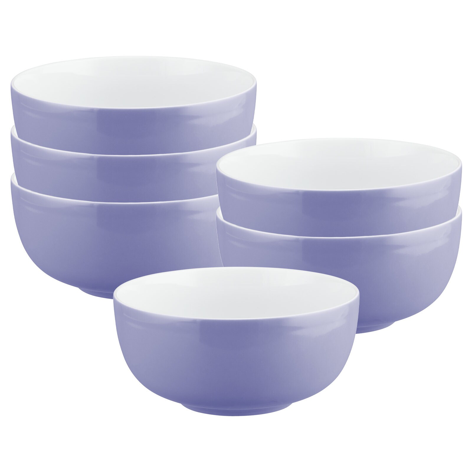 Seltmann Weiden Müslischalen Liberty Pure Colors ø 15 cm 6er Set