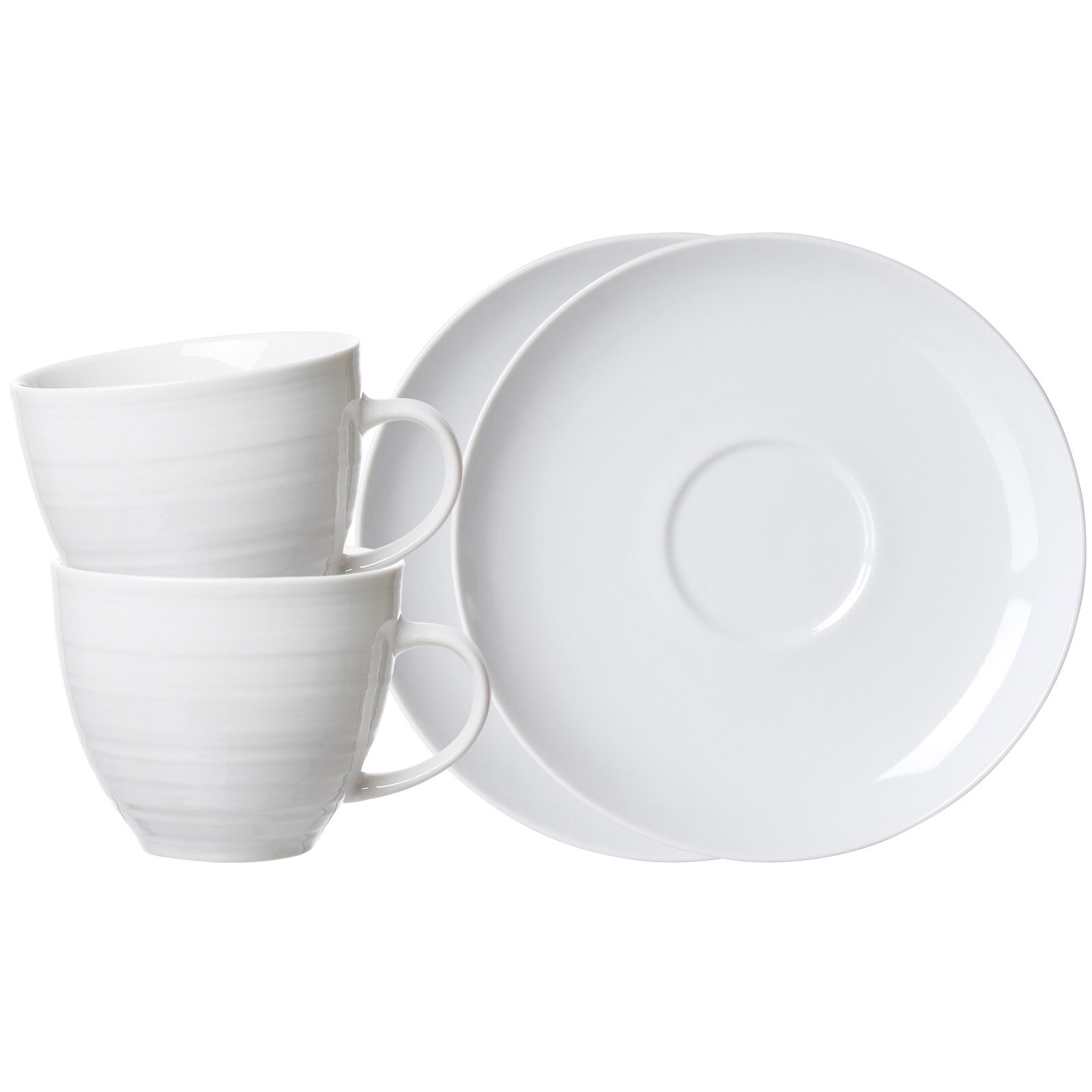 Ritzenhoff & Breker Kaffeetassen mit Untertassen Suomi 260 ml 2er Set - Bild 1