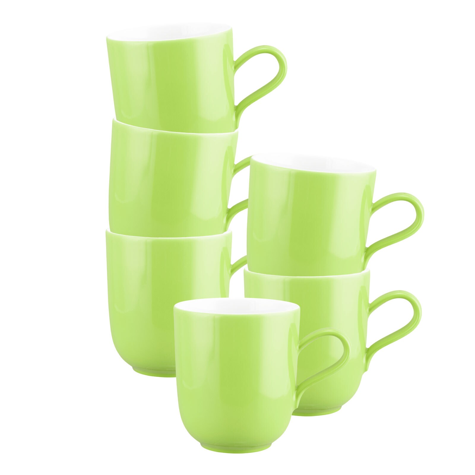Seltmann Weiden Henkelbecher Liberty Pure Colors 400 ml 6er Set