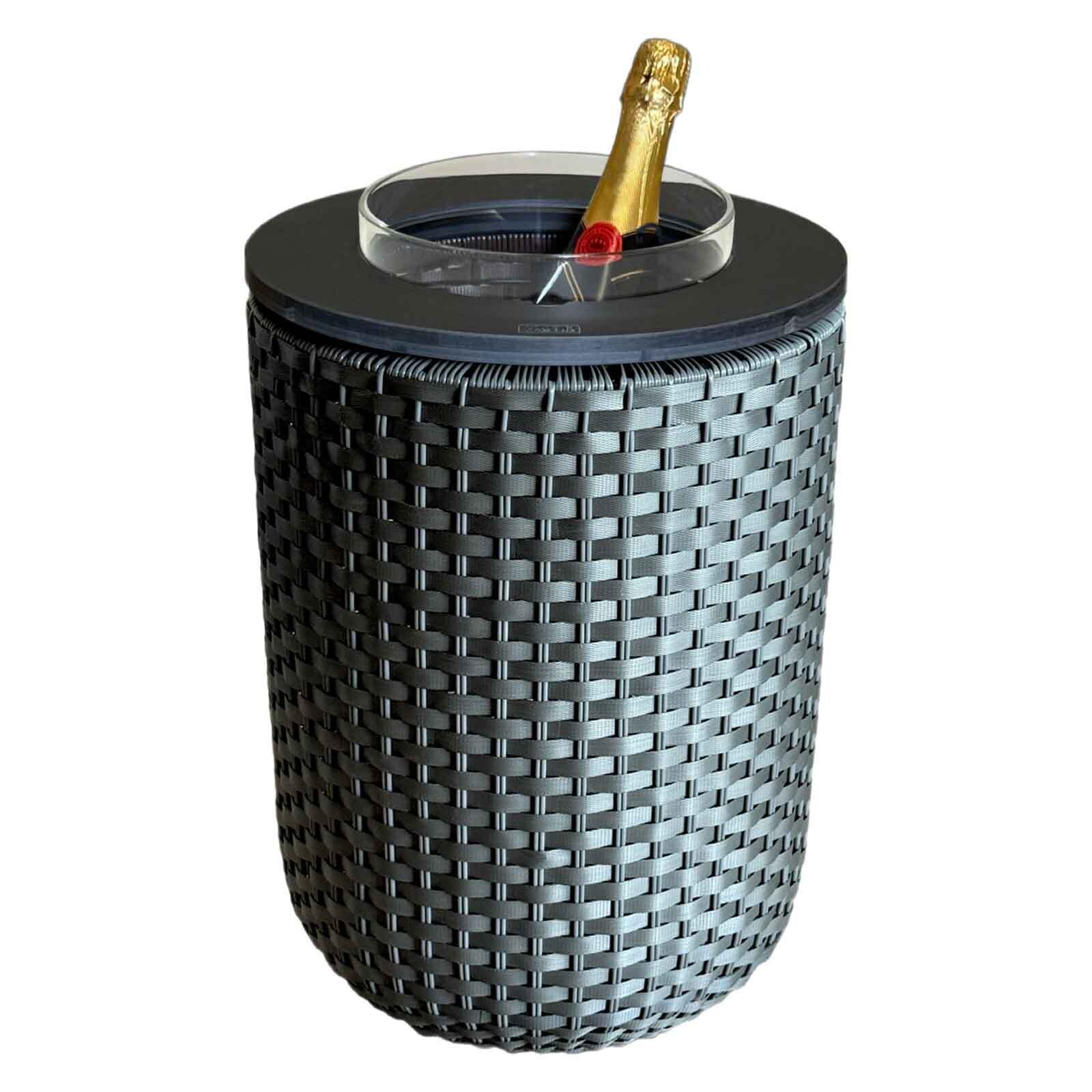 COOTAB COOLER TABLE 4-in-1 Loungetisch mit Acryl-Kühler London 50 cm
