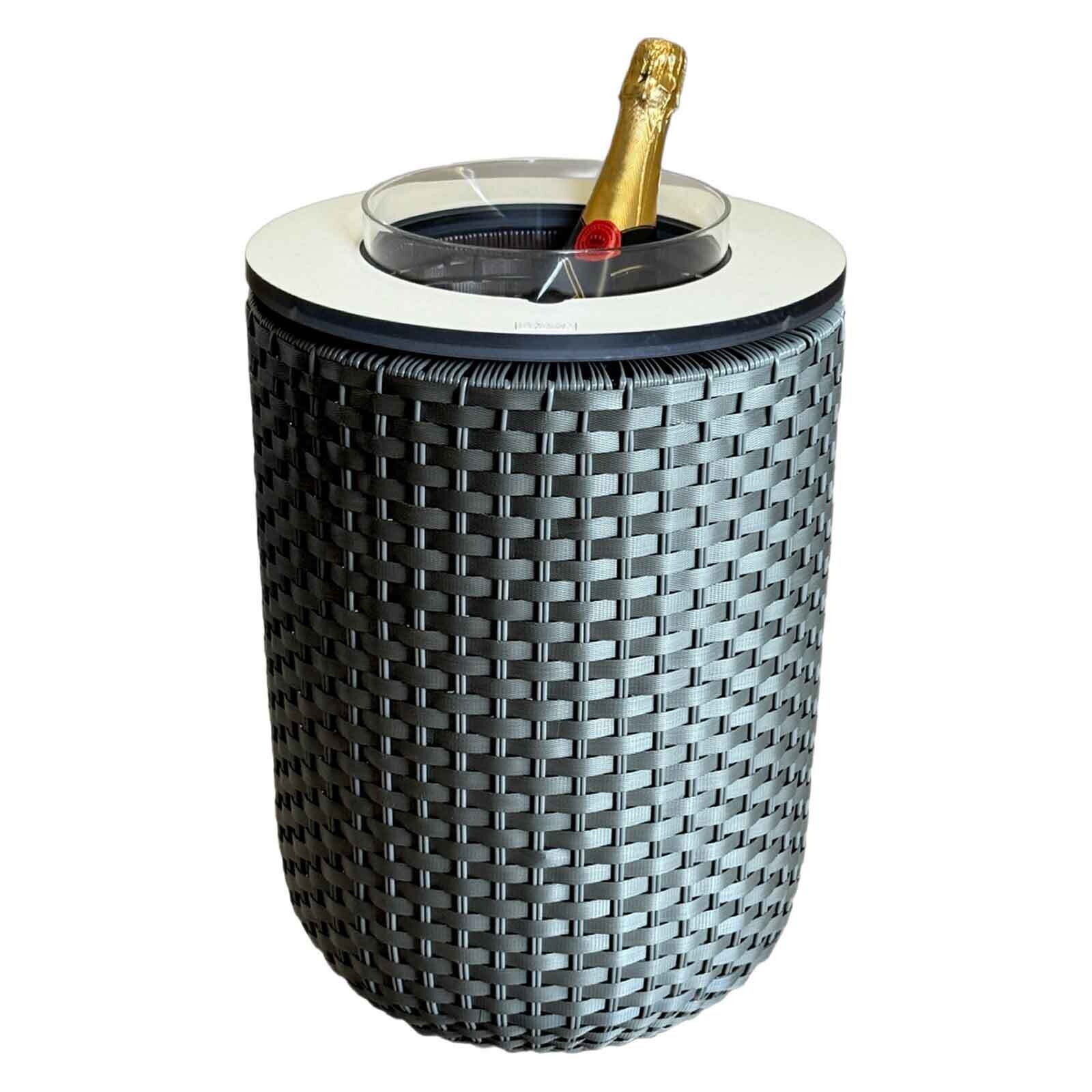 COOTAB COOLER TABLE 4-in-1 Loungetisch mit Acryl-Kühler London 50 cm