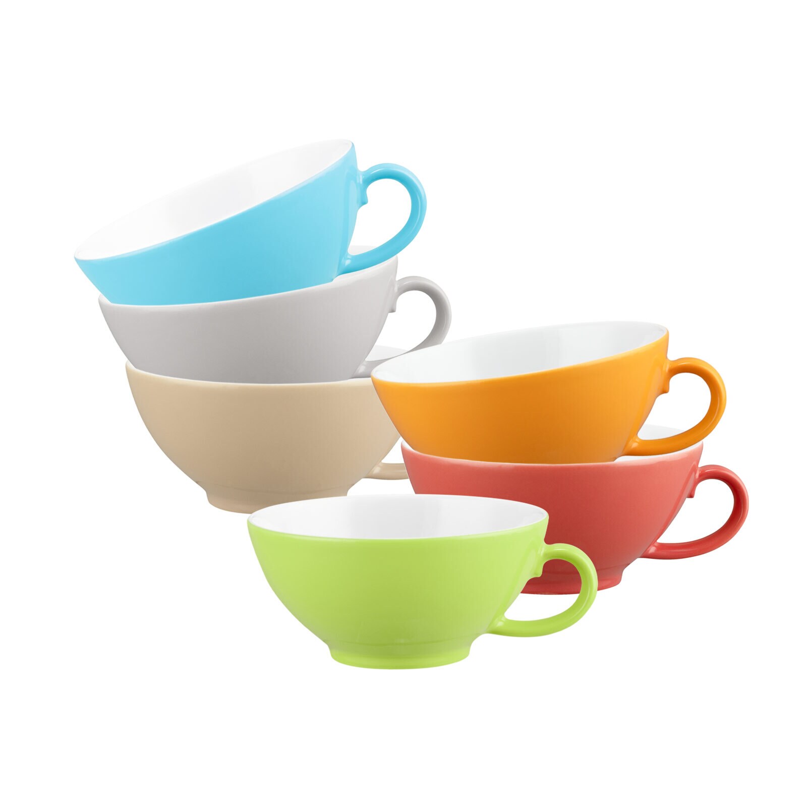 Seltmann Weiden Teetassen Liberty Pure Colors 140 ml 6er Set